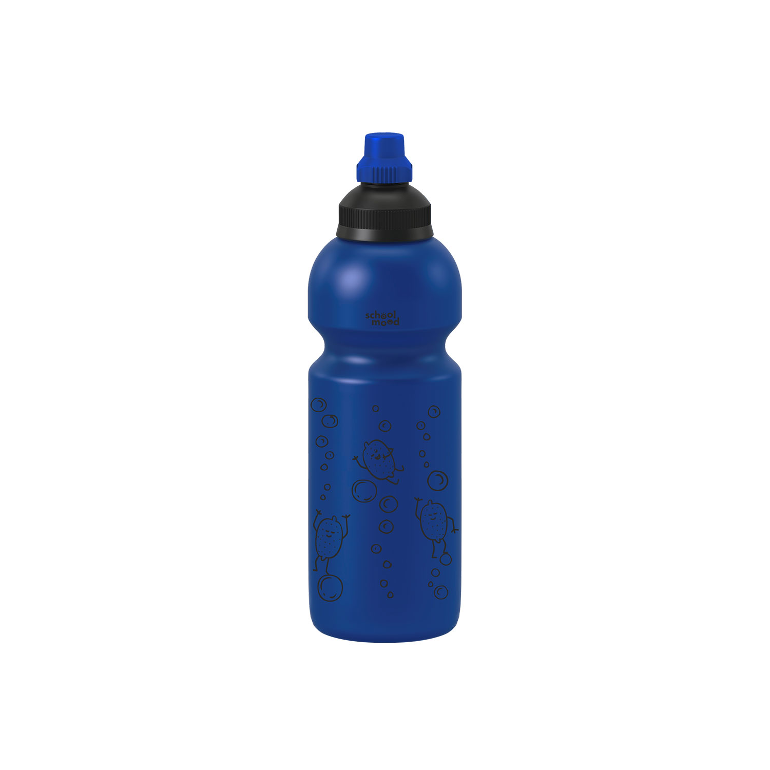 Trinkflasche blau, 600 ml
