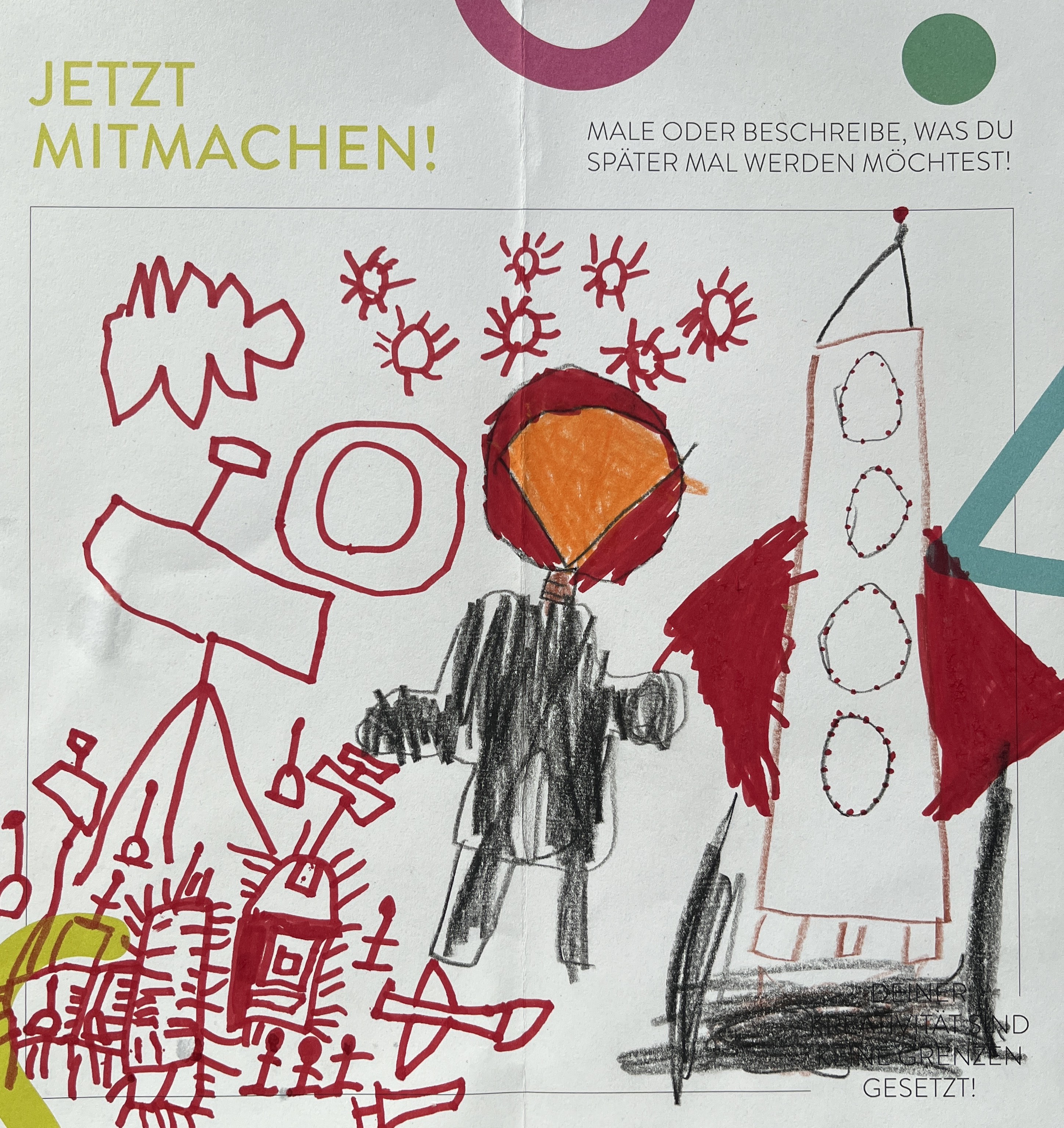 Emil, 6 Jahre - Astronaut