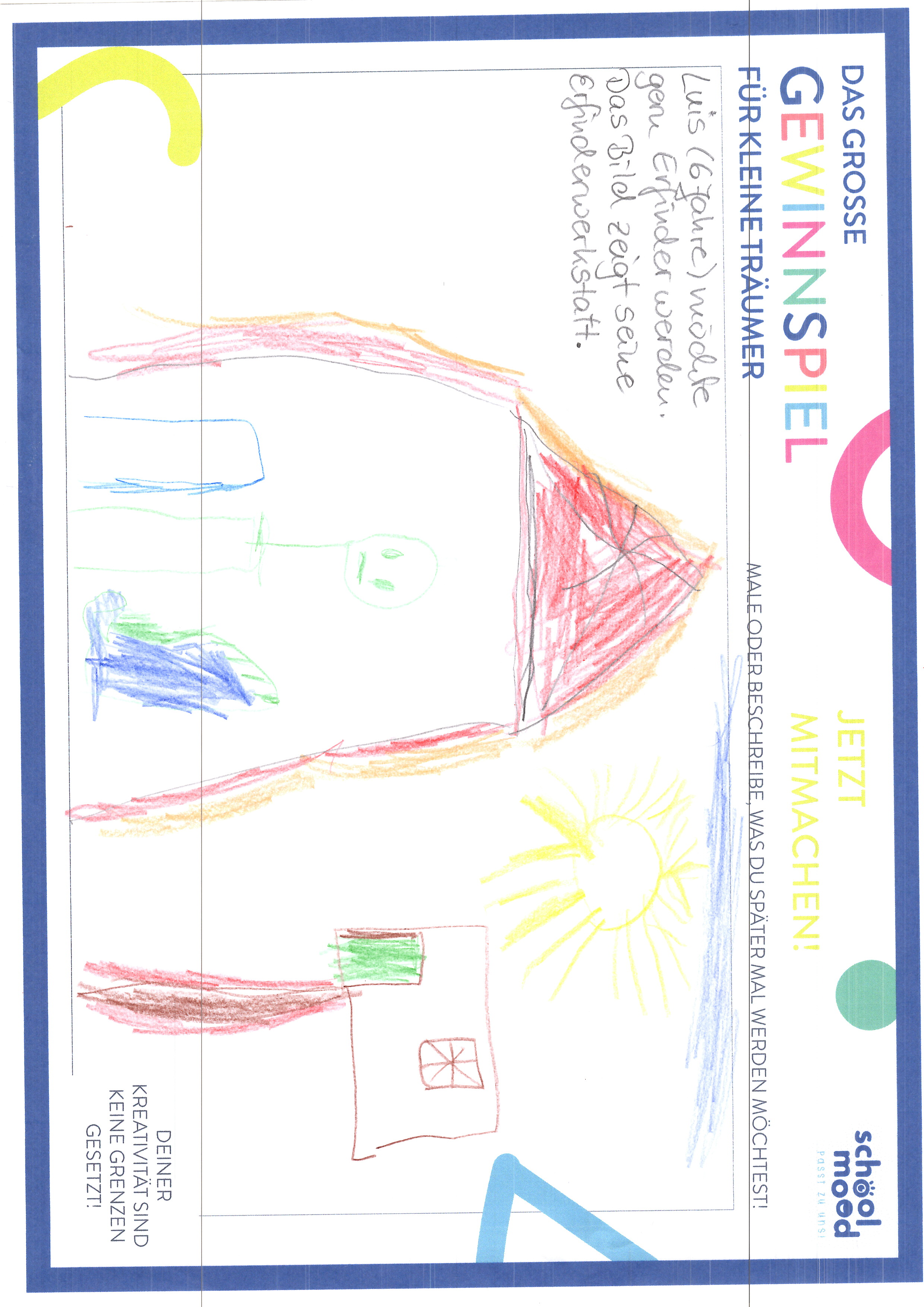 Luis, 6 Jahre - Erfinder