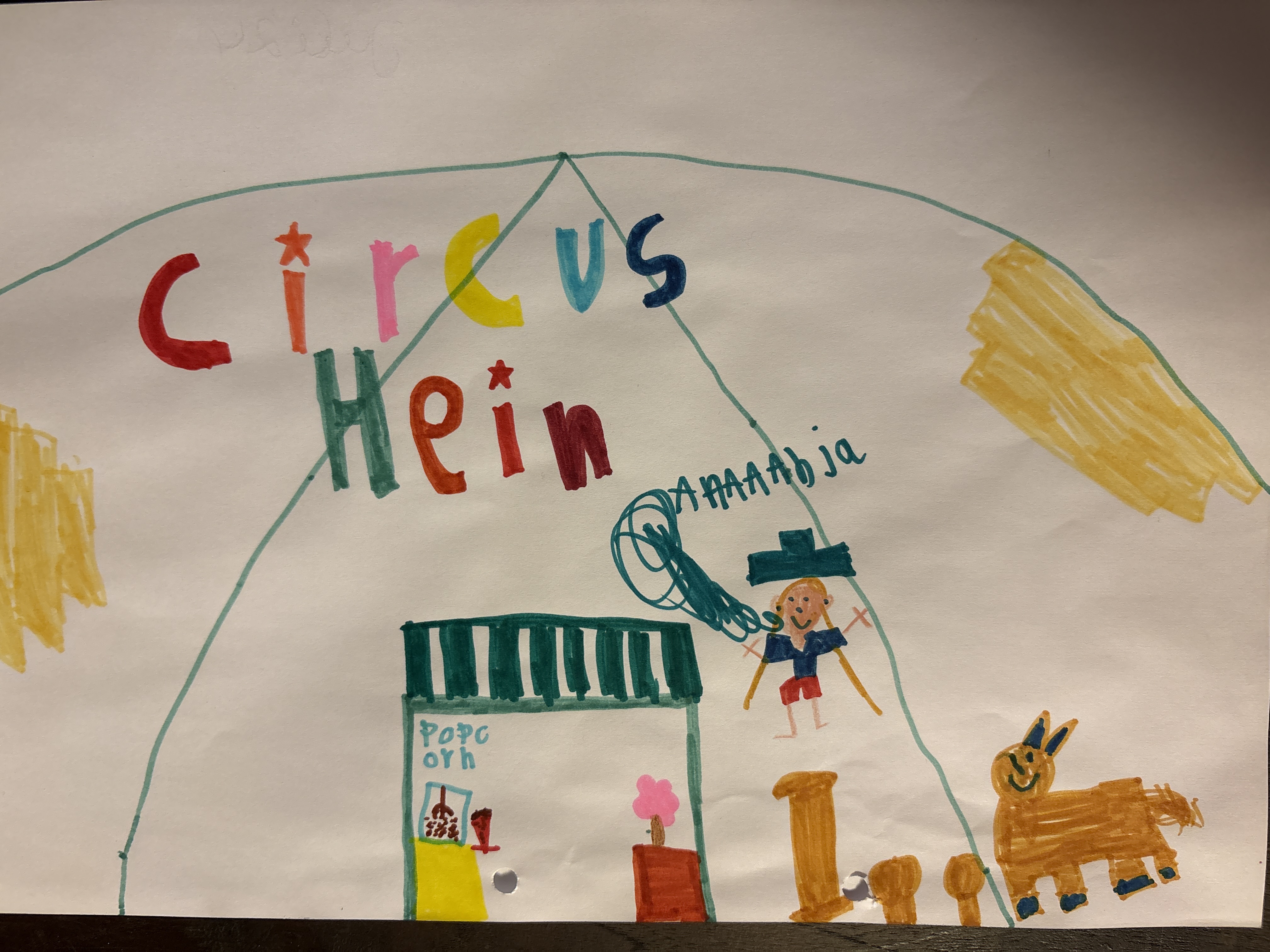 Amea, 8 Jahre - Zirkusdirektorin