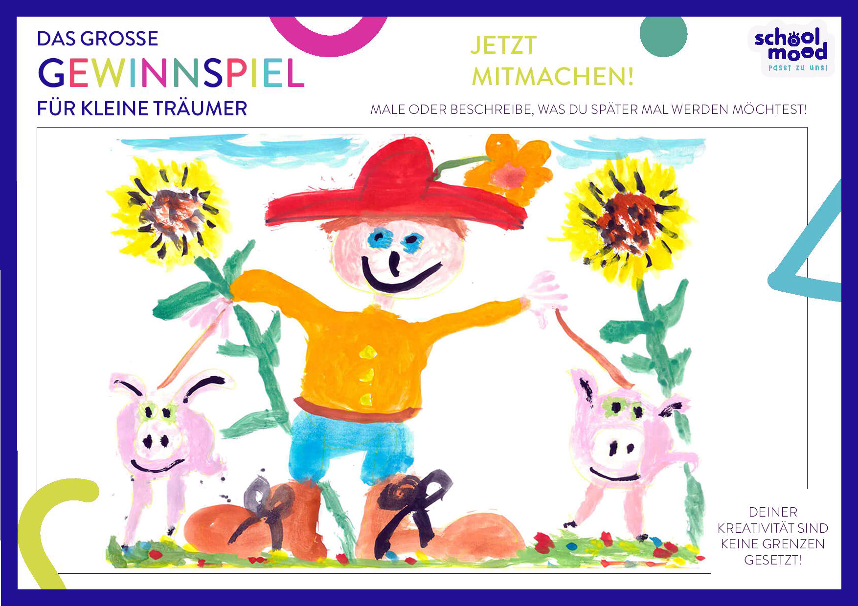 Carl, 6 Jahre - Biobauer