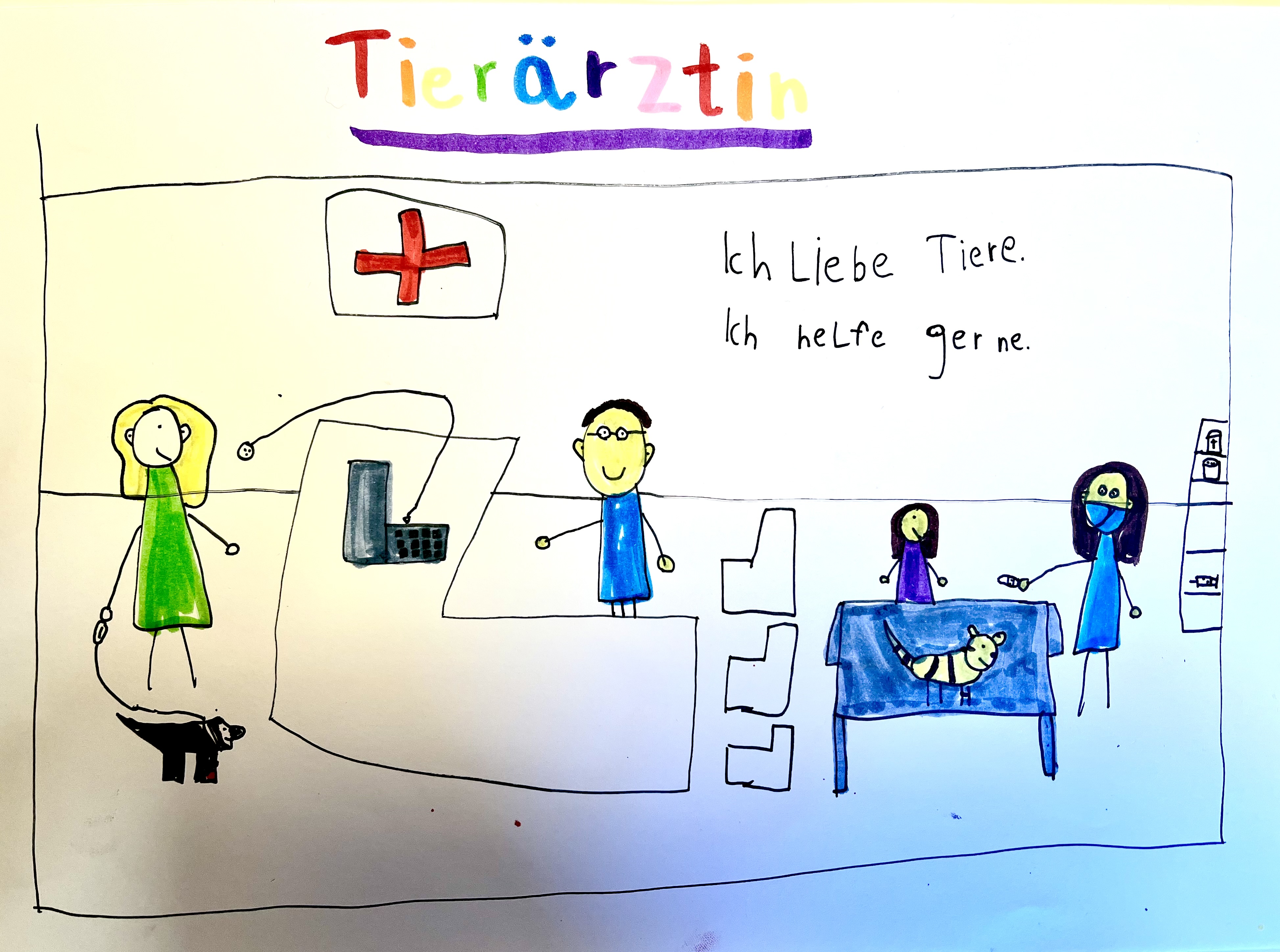 Laila, 6 Jahre - Tierärztin