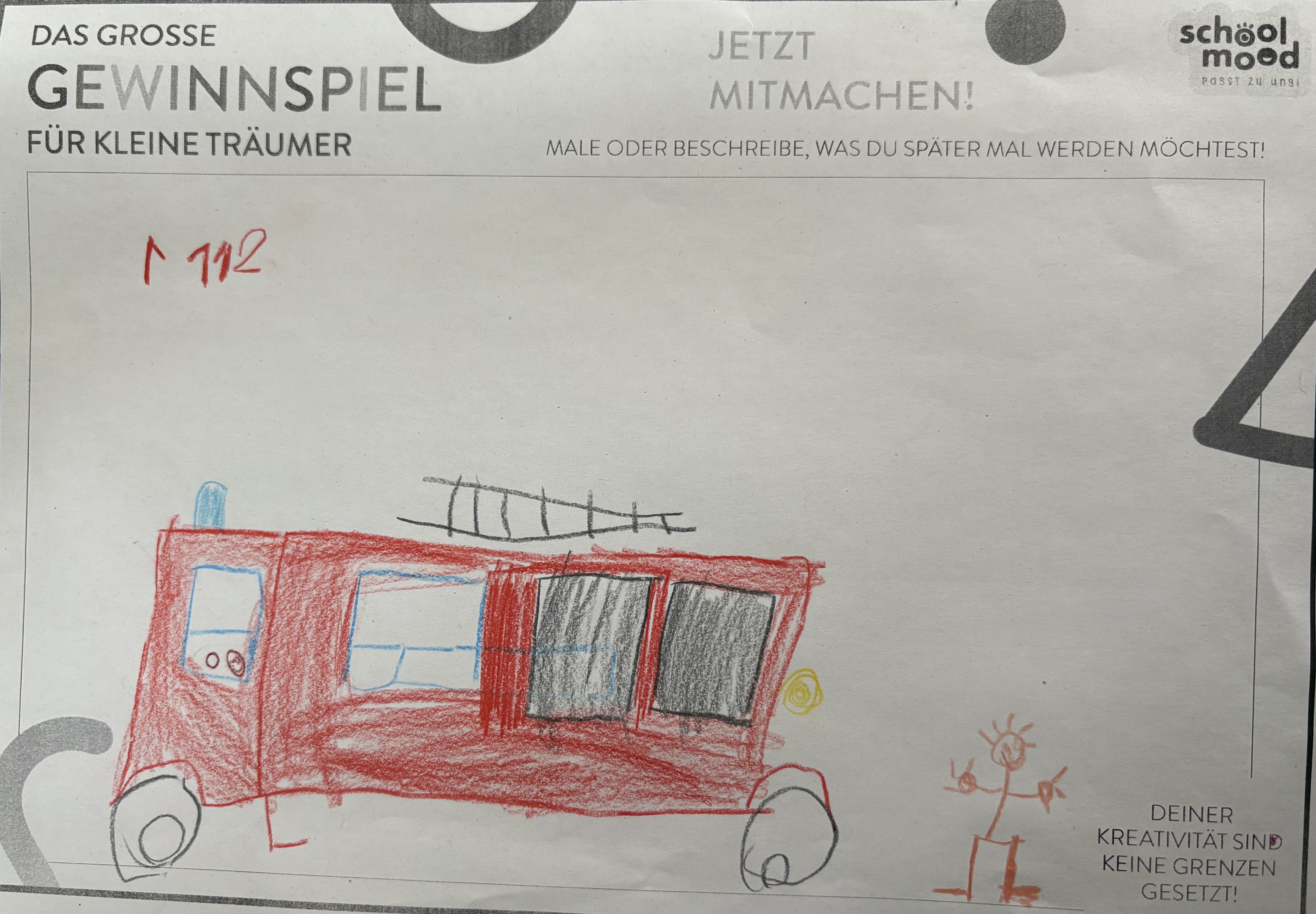 Mathilda, 5 Jahre - Feuerwehrfrau