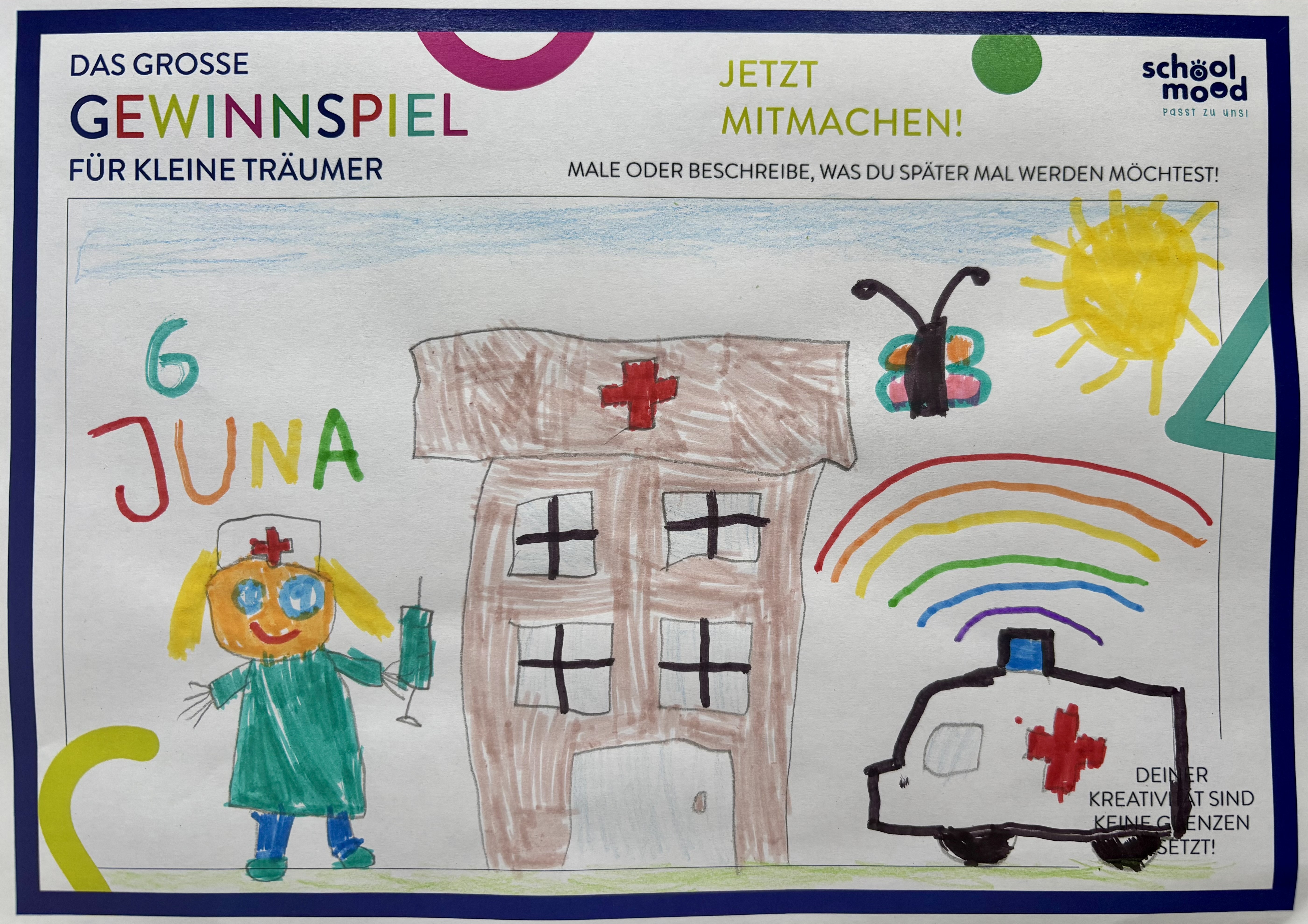 Juna, 6 Jahre - Ärztin