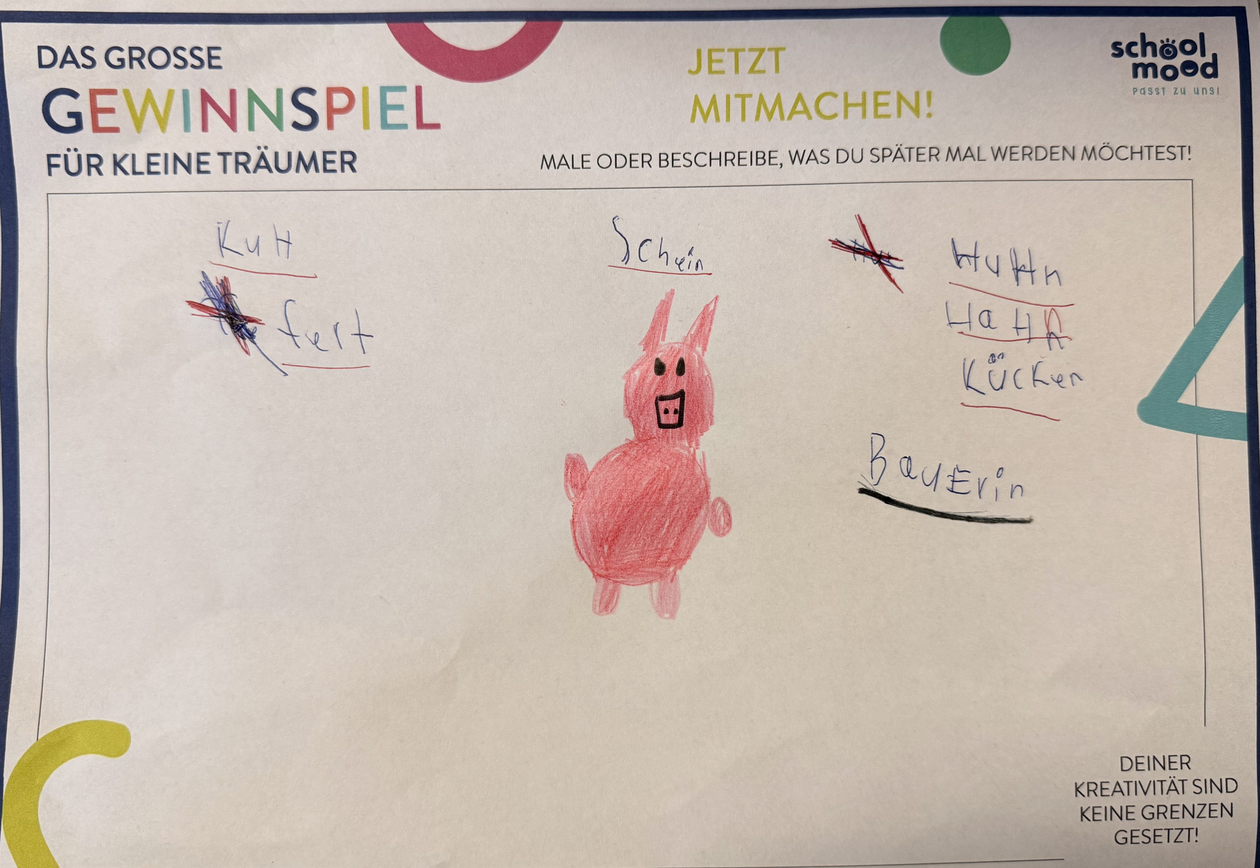 Emma, 7 Jahre - Bäuerin