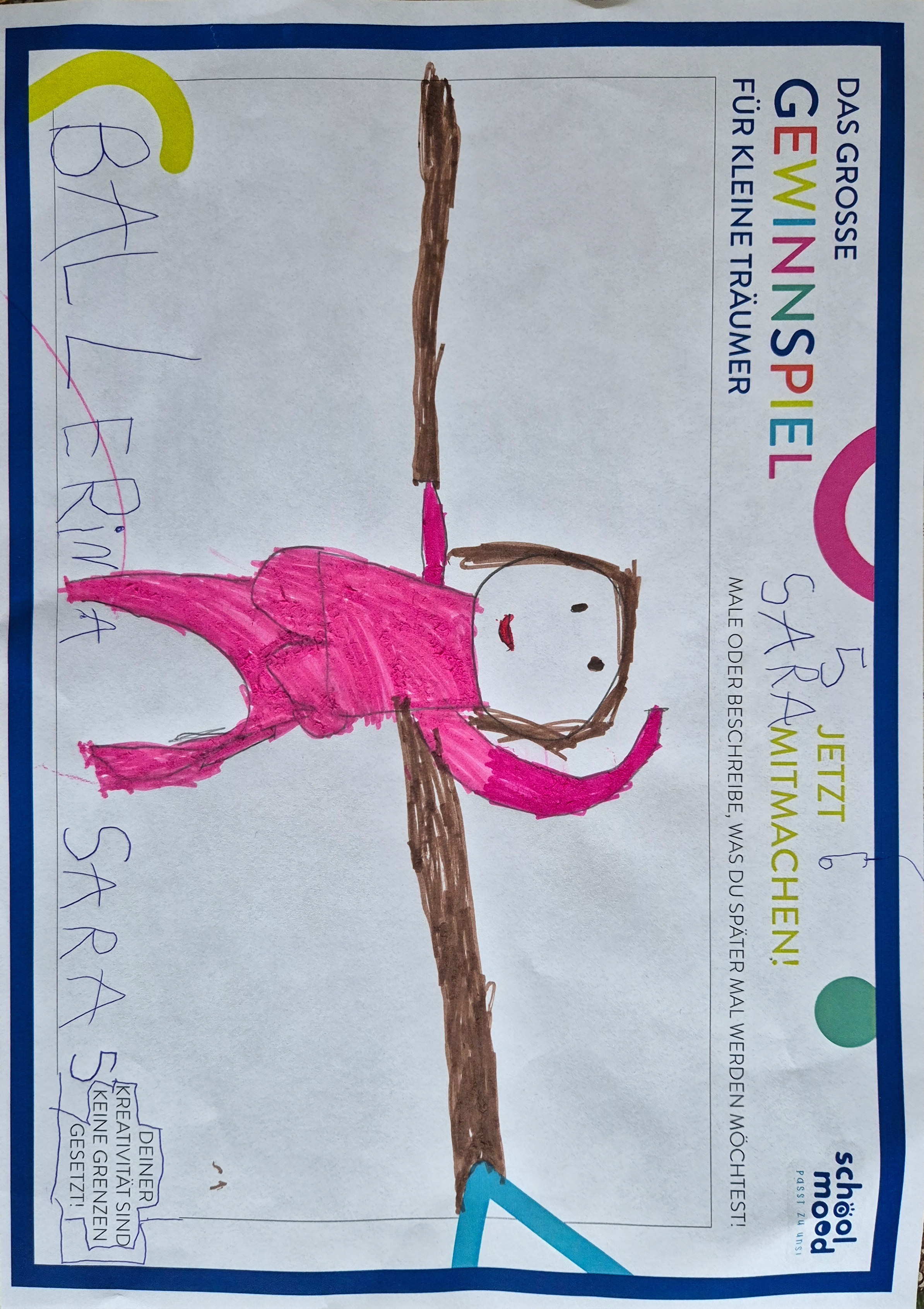 Sara, 5 Jahre - Ballerina