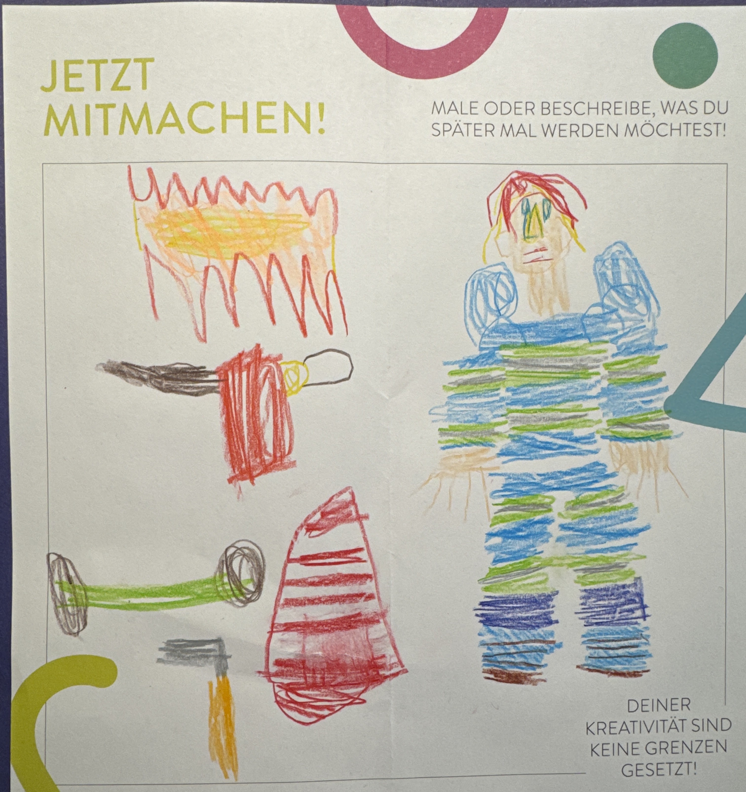 Lukas, 6 Jahre - Feuerwehrmann