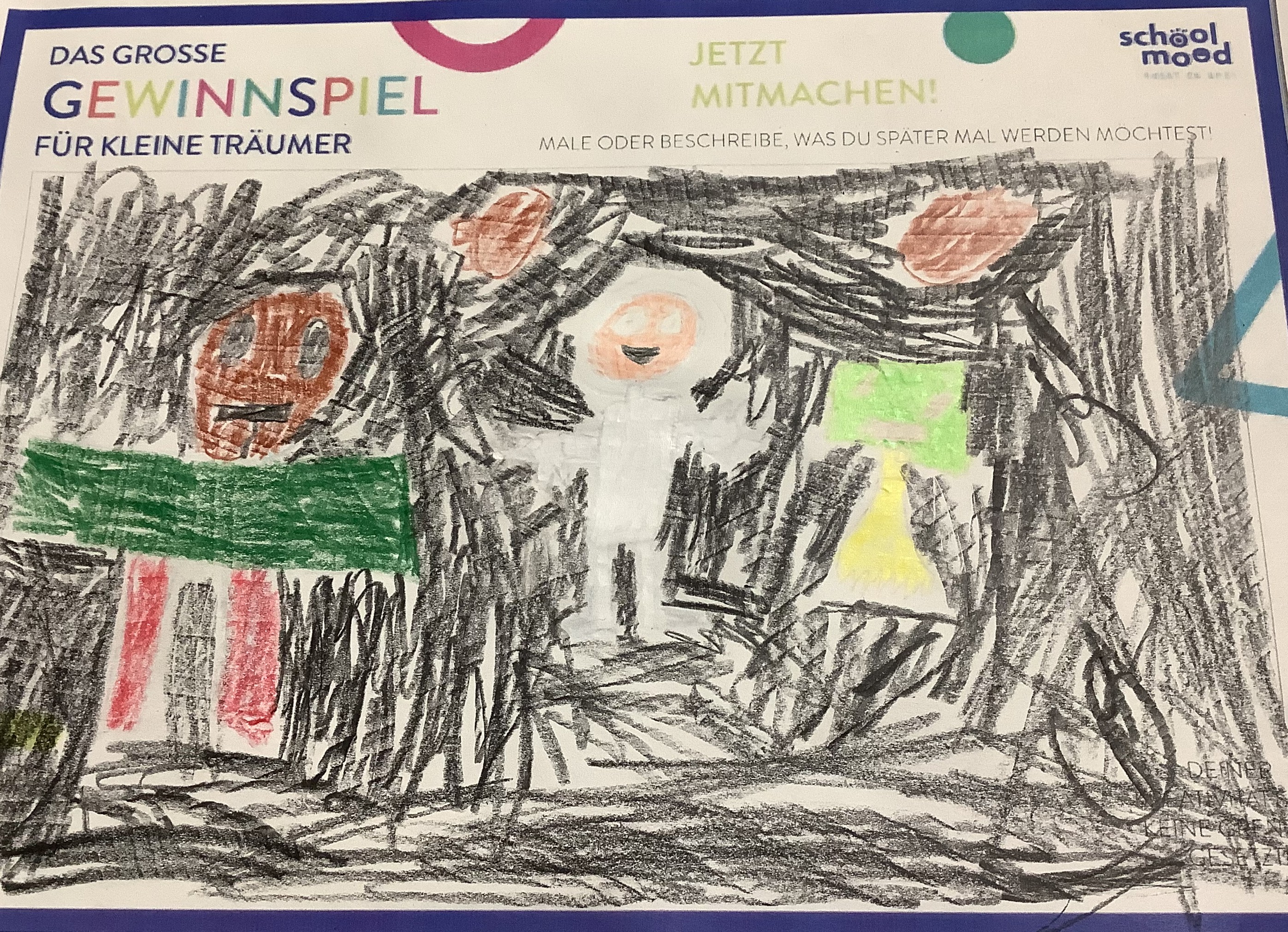 Robin, 7 Jahre - Astronaut