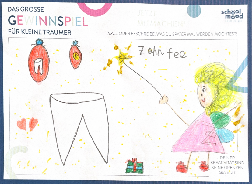 Valentina, 7 Jahre - Zahnfee