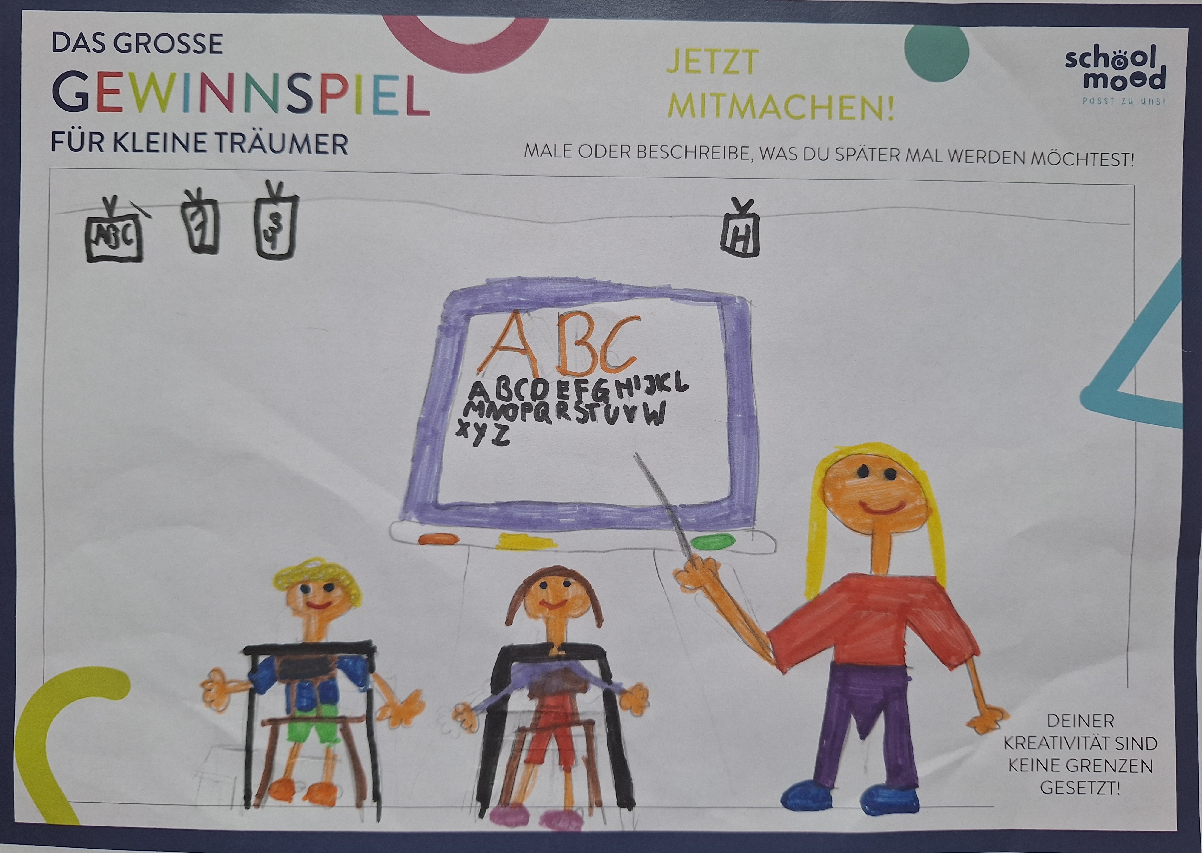 Liliana, 8 Jahre - Lehrerin