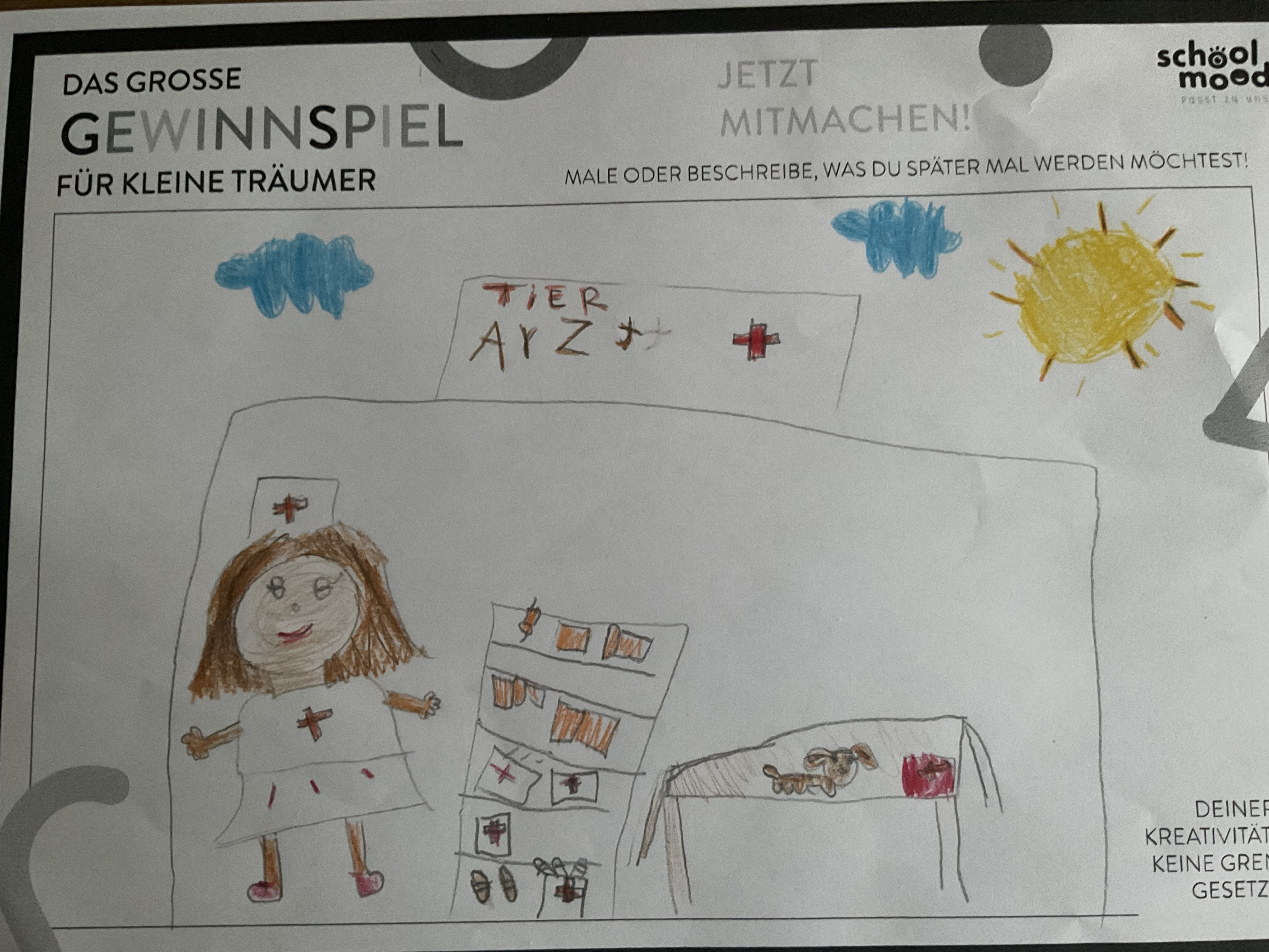 Ava, 6 Jahre - Tierarzt