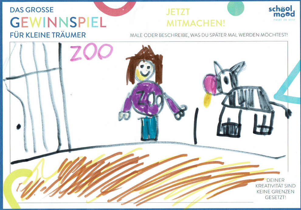 Matilda, 7 Jahre - Tierpflegerin