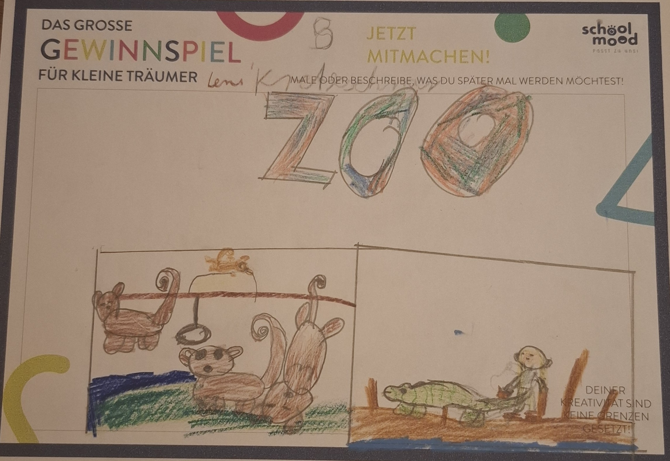 Leni, 8 Jahre - Zoologin