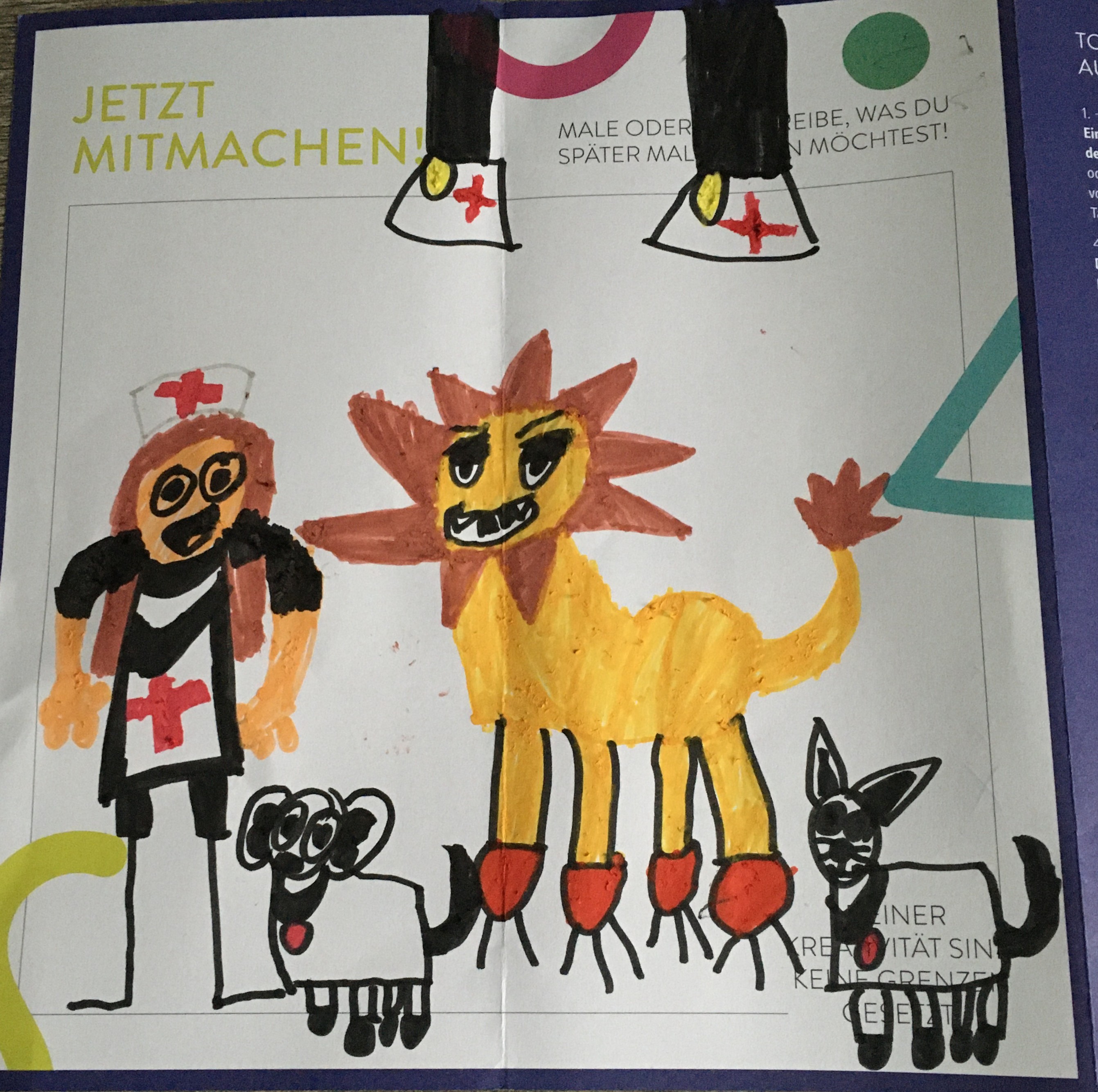 Claudia, 5 Jahre - Tierärztin