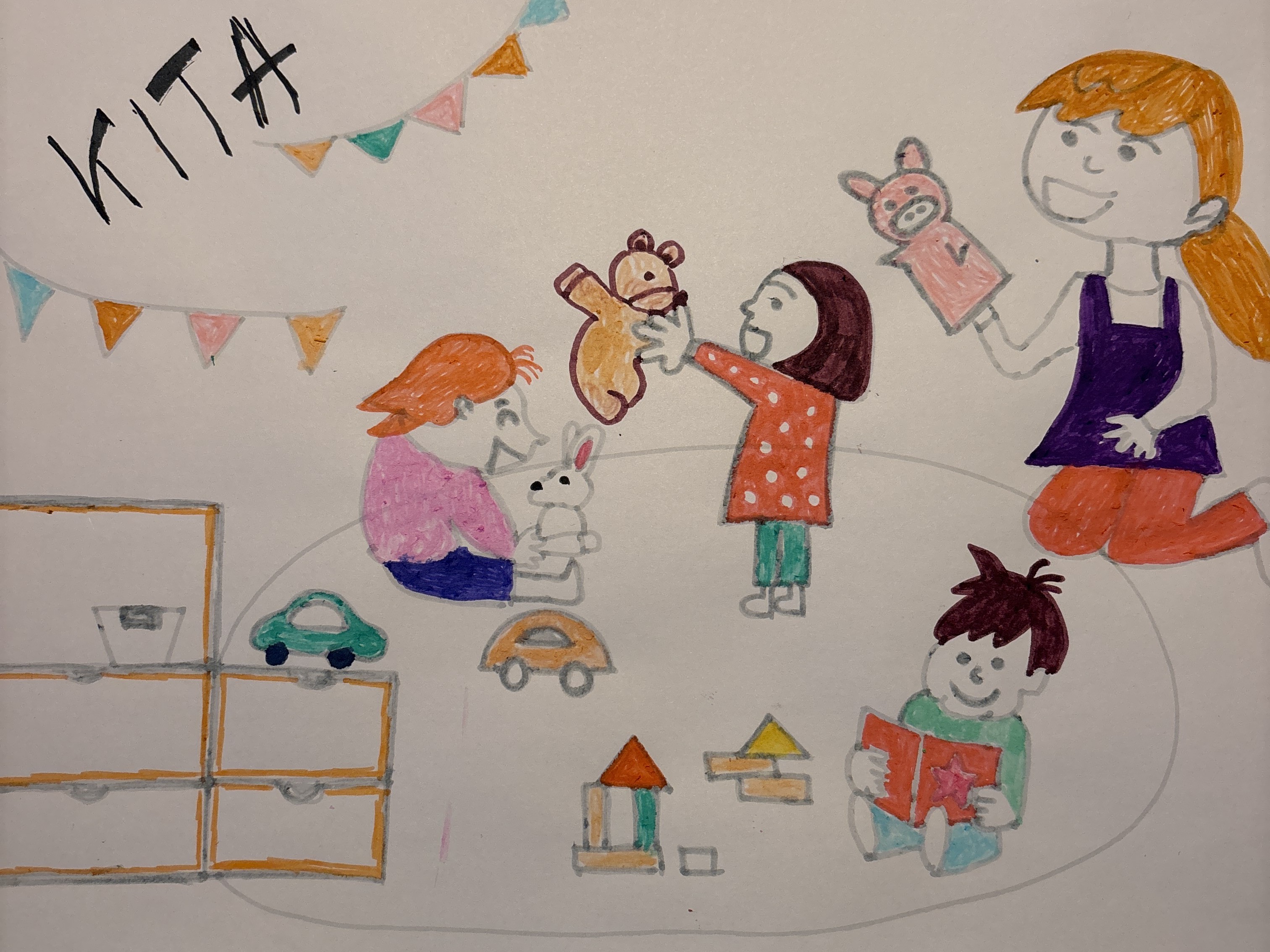 Tilda, 7 Jahre - Erzieherin