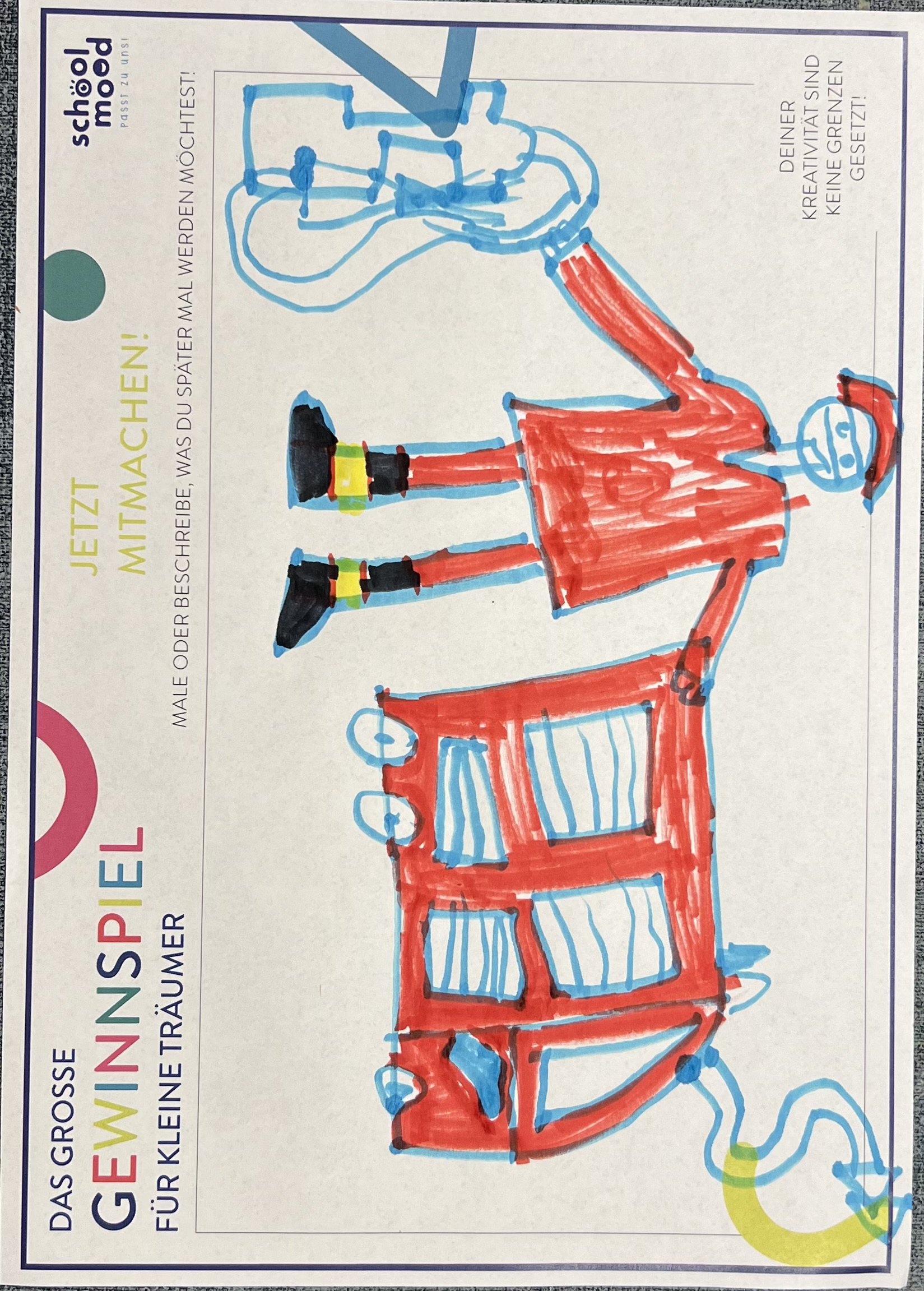 Mattis, 5 Jahre - Feuerwehrmann