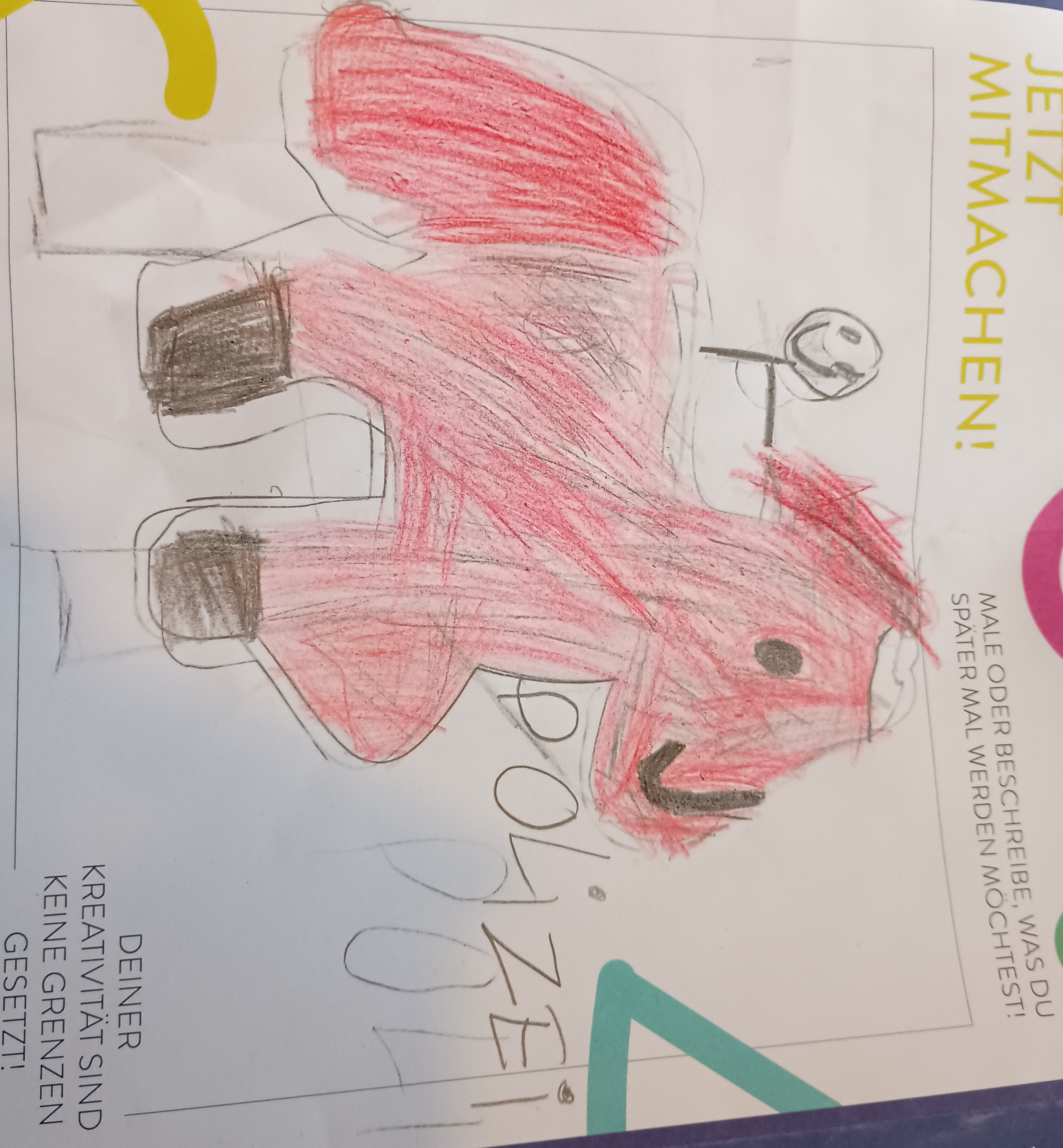 Lydia, 7 Jahre - Polizistin