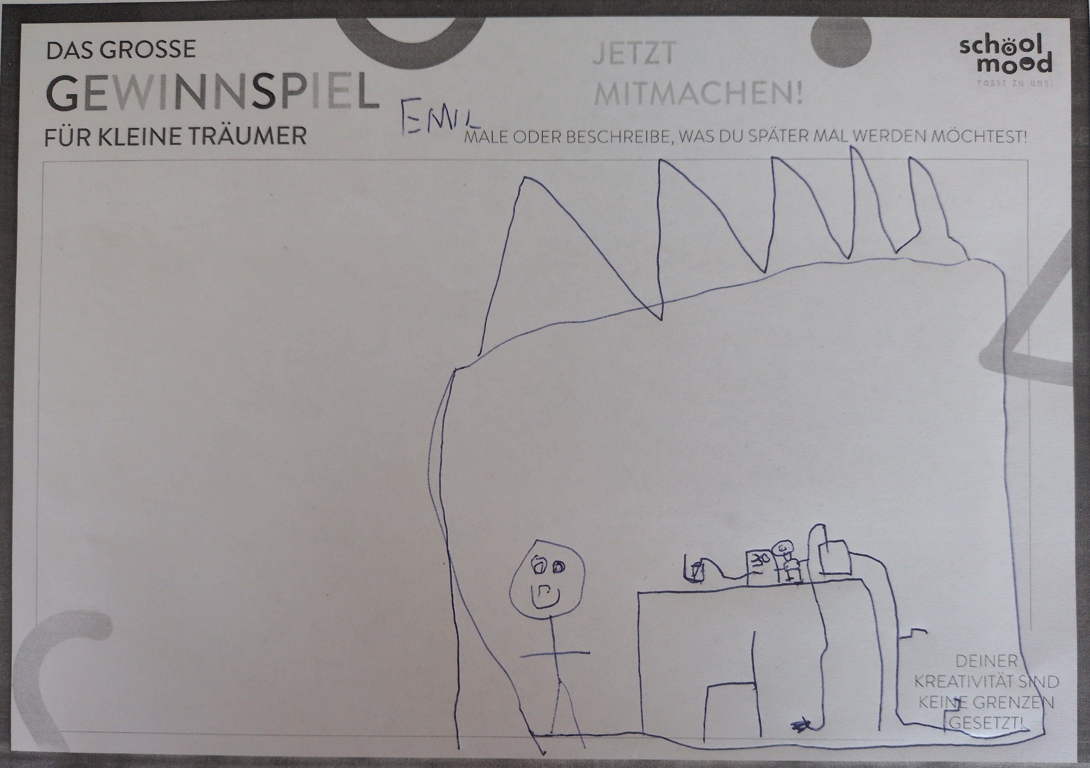 Emil, 6 Jahre - Elektroingenieur