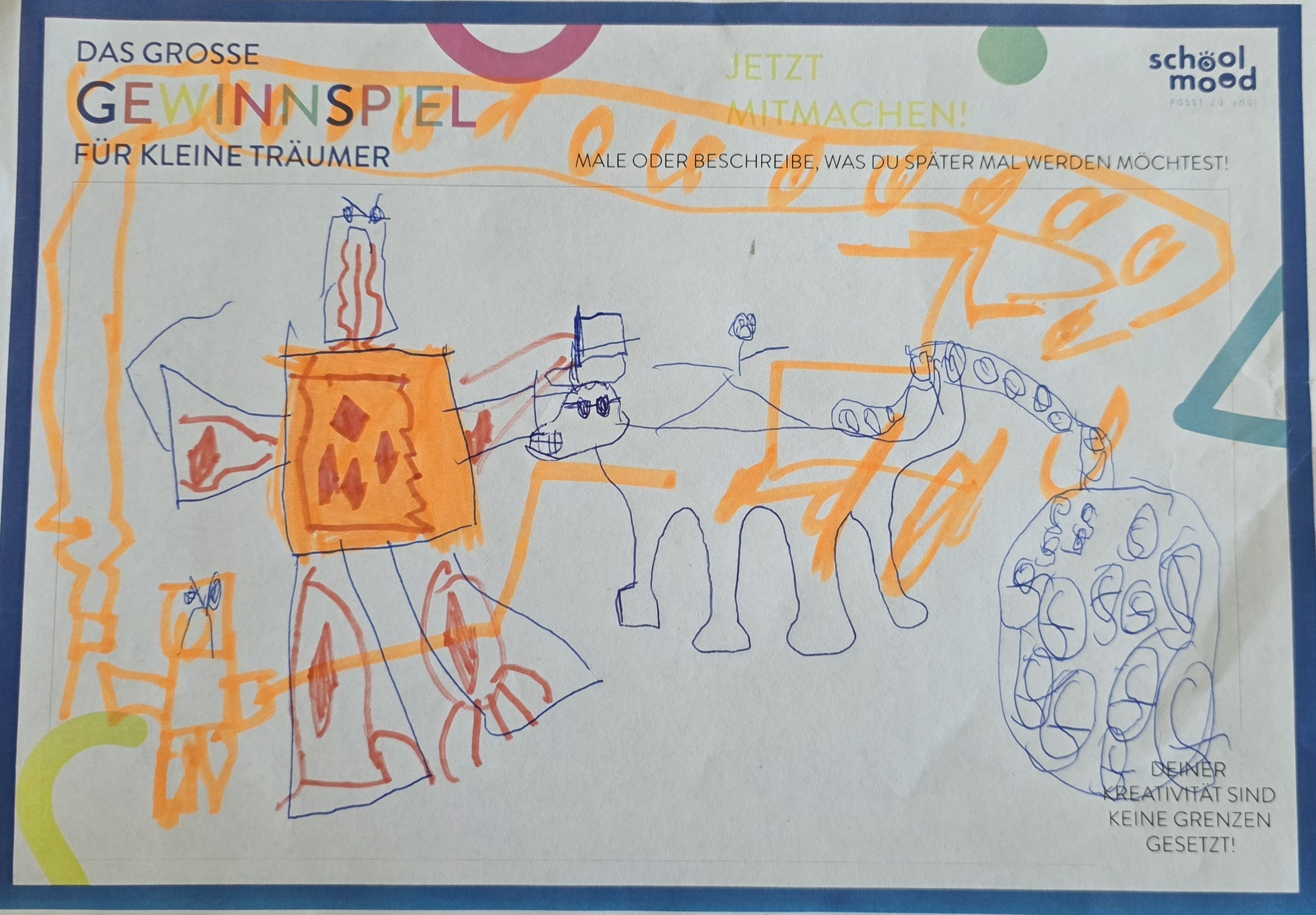 Ben, 6 Jahre - Roboter-Ingenieur