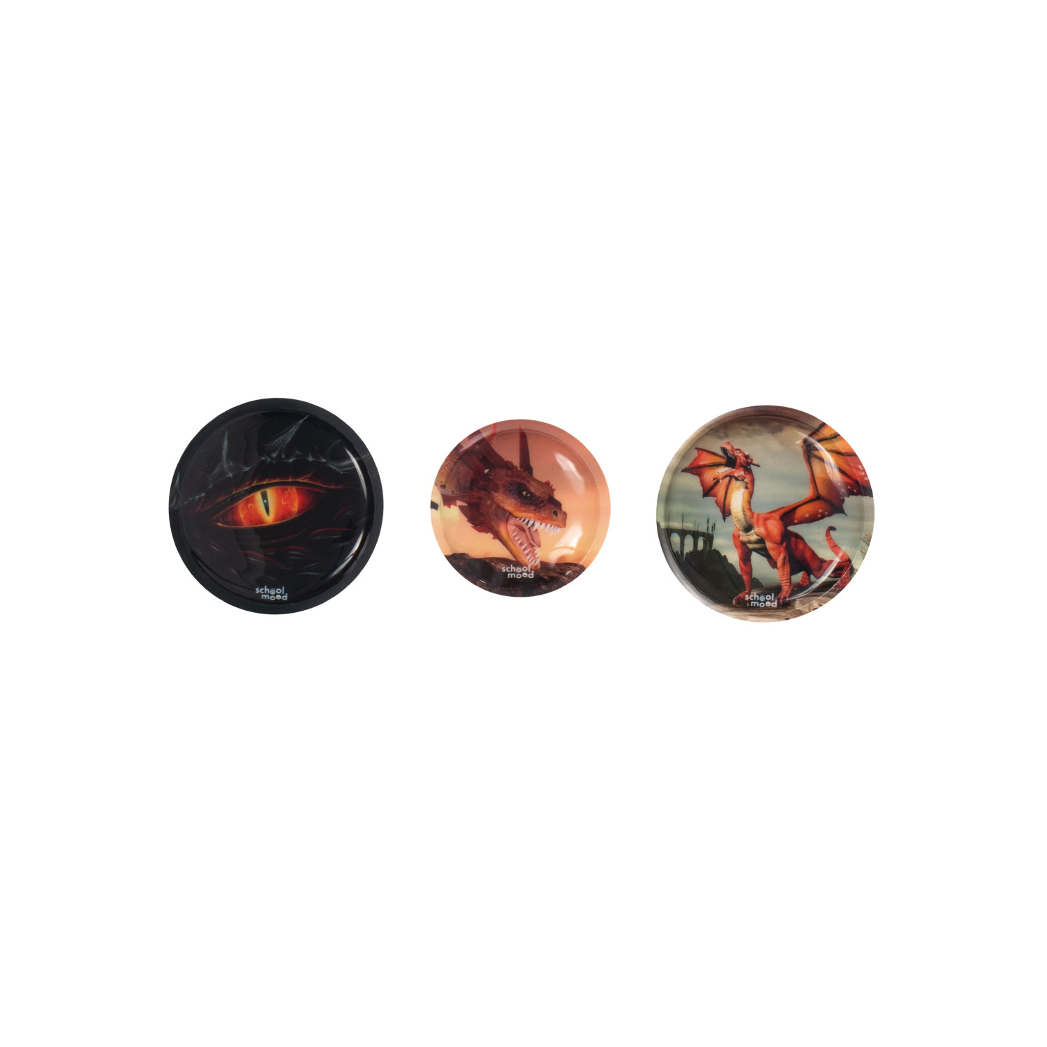 3er Patchy-Set Mika (Drachen)  3er Patchy-Set Mika (Drachen)