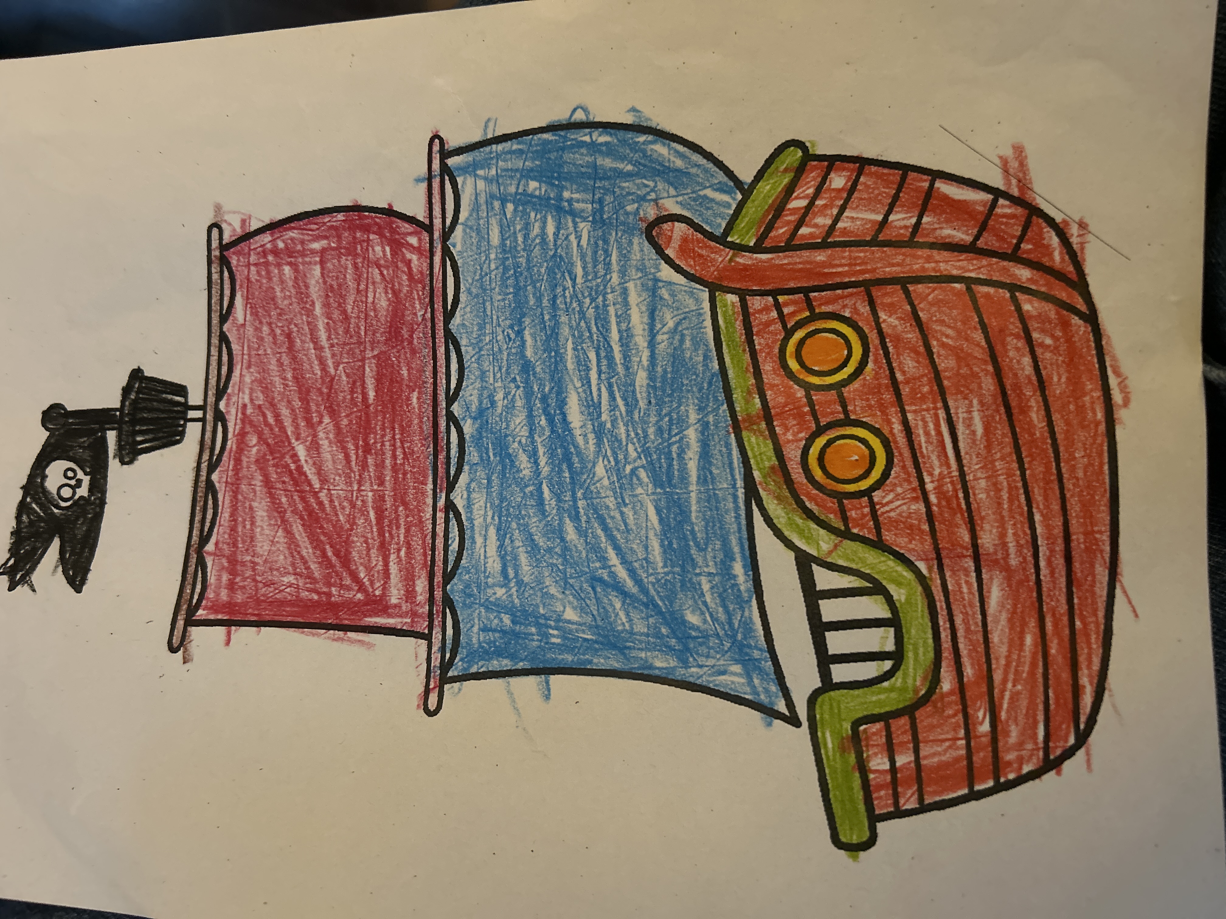 Lea, 5 Jahre - Kapitänin