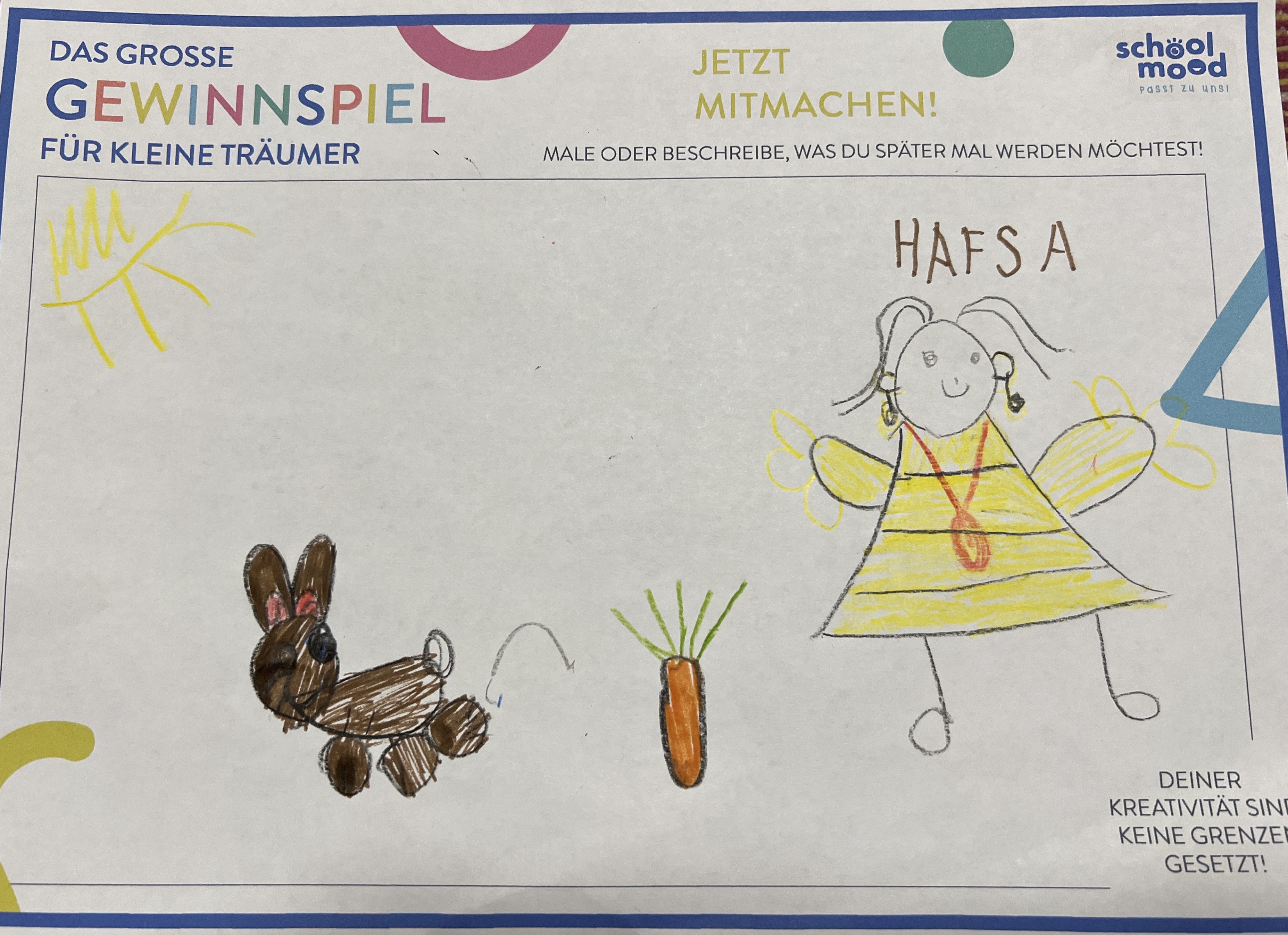 Hafsa, 5 Jahre - Tierärztin