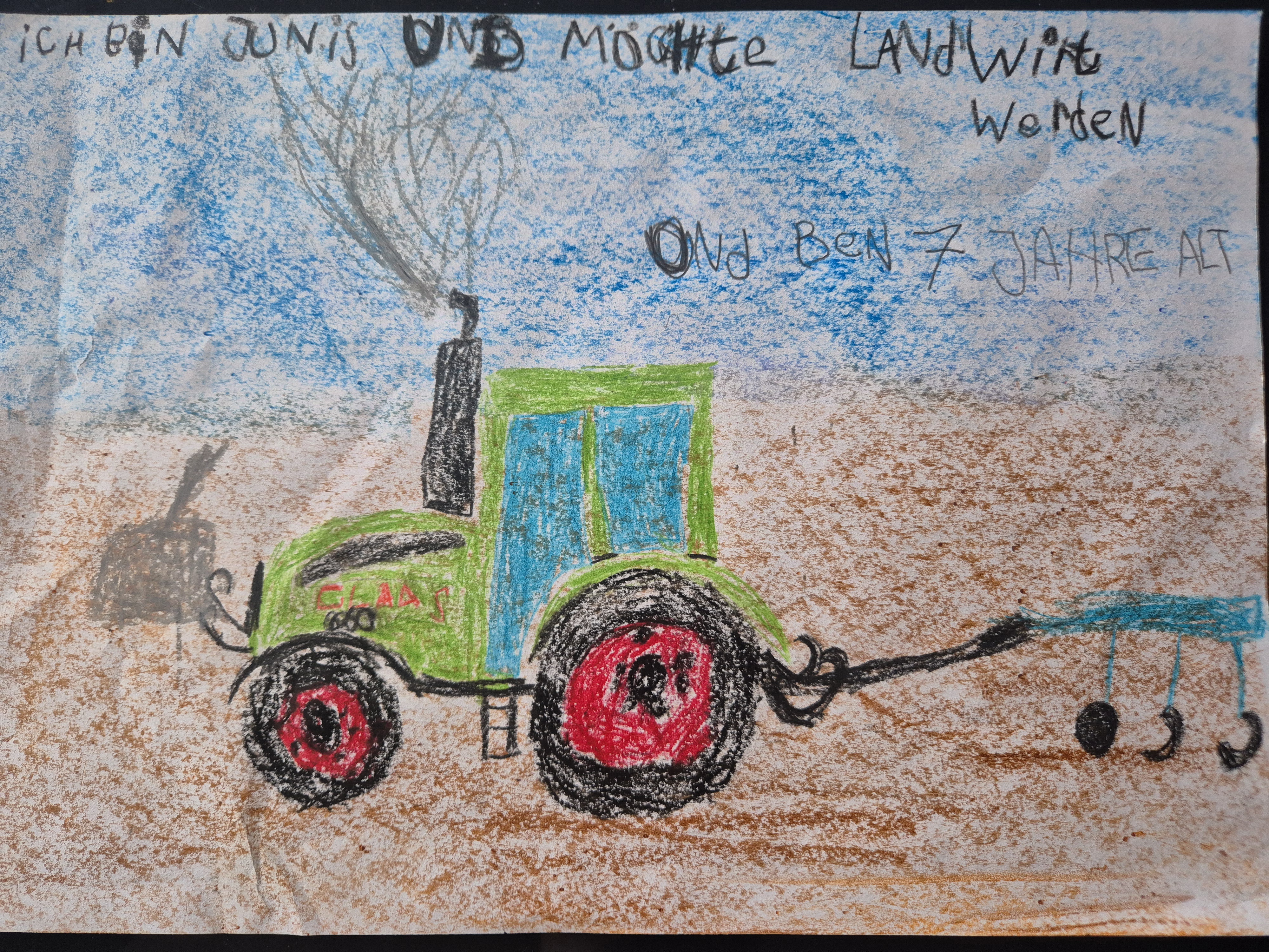 Junis, 7 Jahre - Landwirt