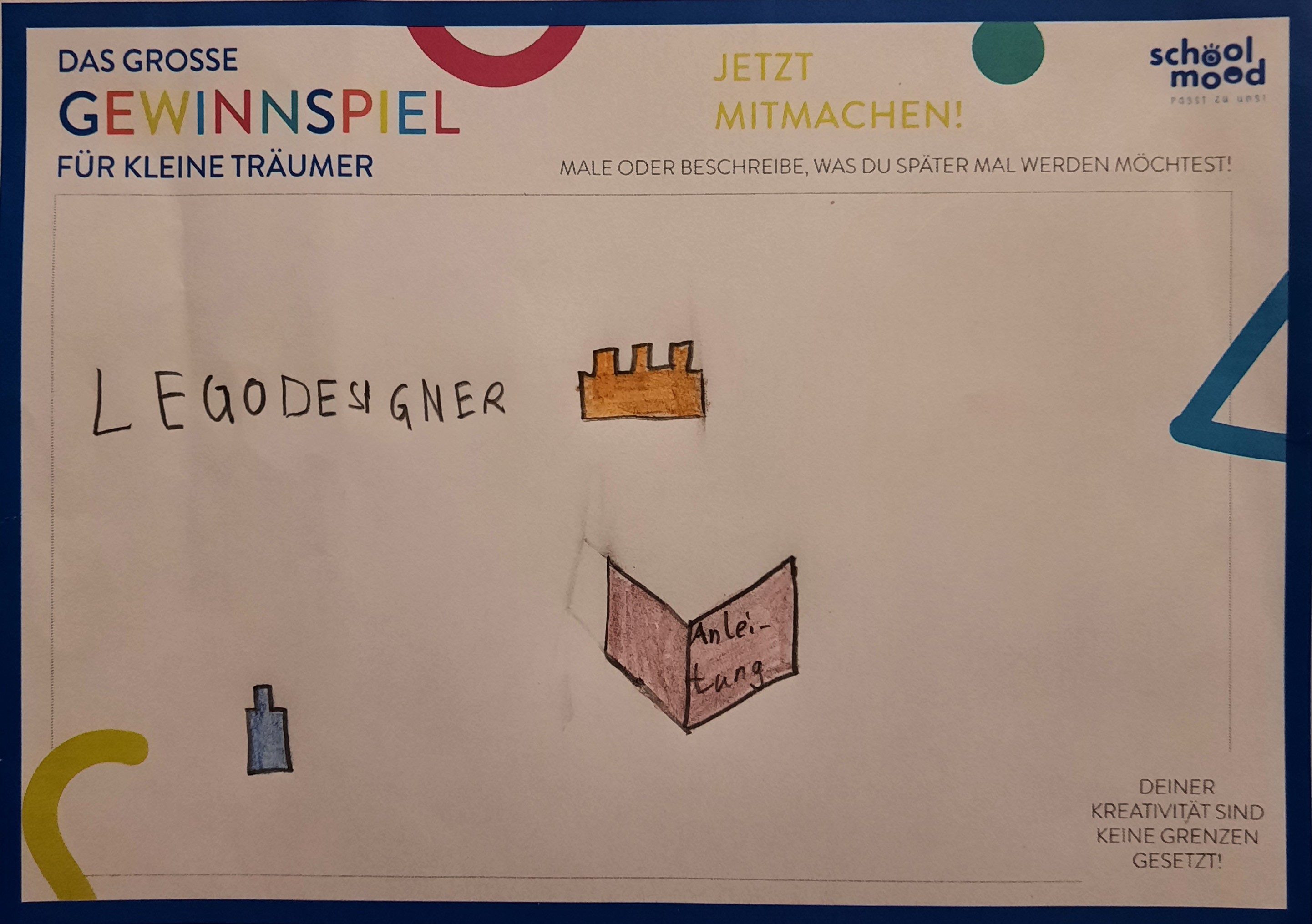 Kilian, 8 Jahre - Legodesigner