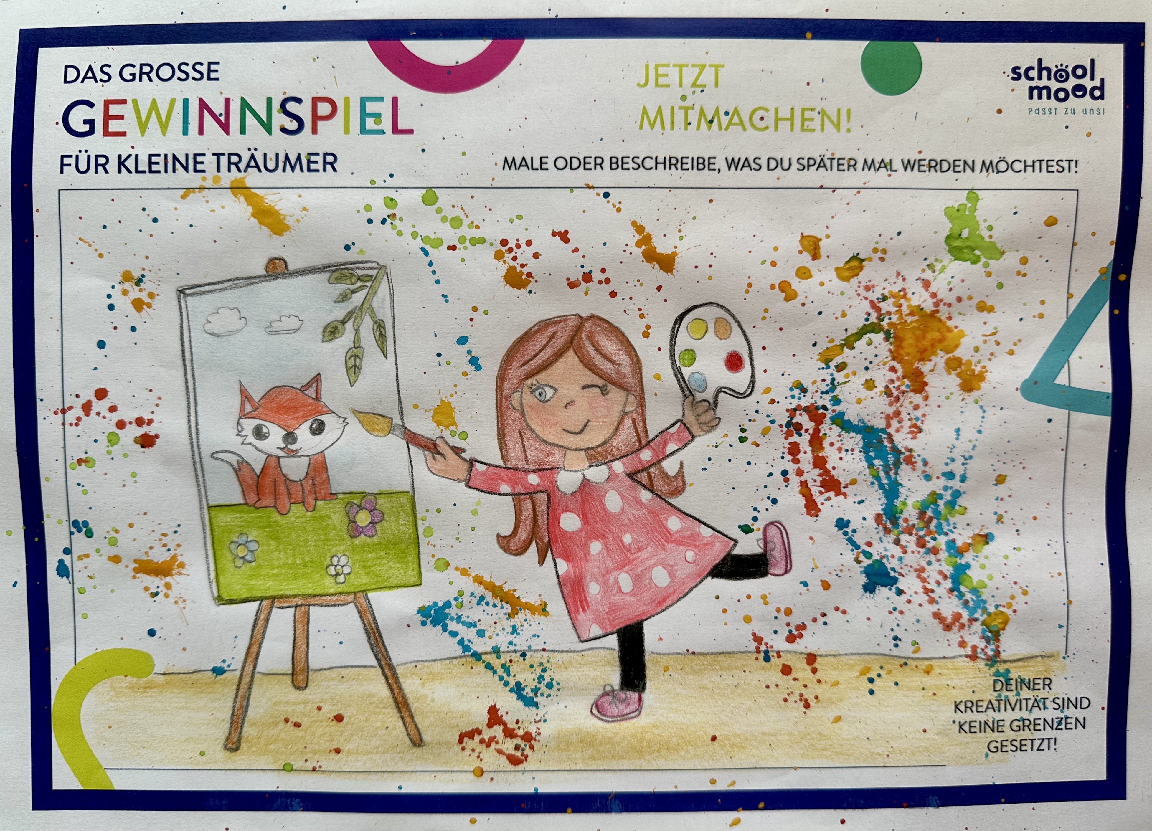 Romy, 7 Jahre - Künstlerin