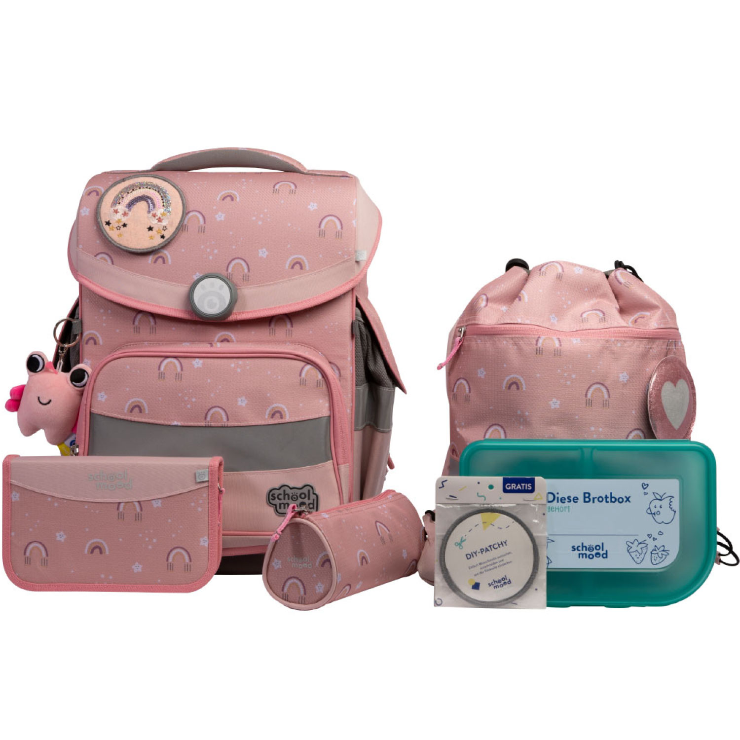 Timeless Pro Rainbow, 7-tlg. Schulranzenset Schulranzenset Timeless Pro Rainbow, 7-tlg. Schulranzenset Schulranzenset