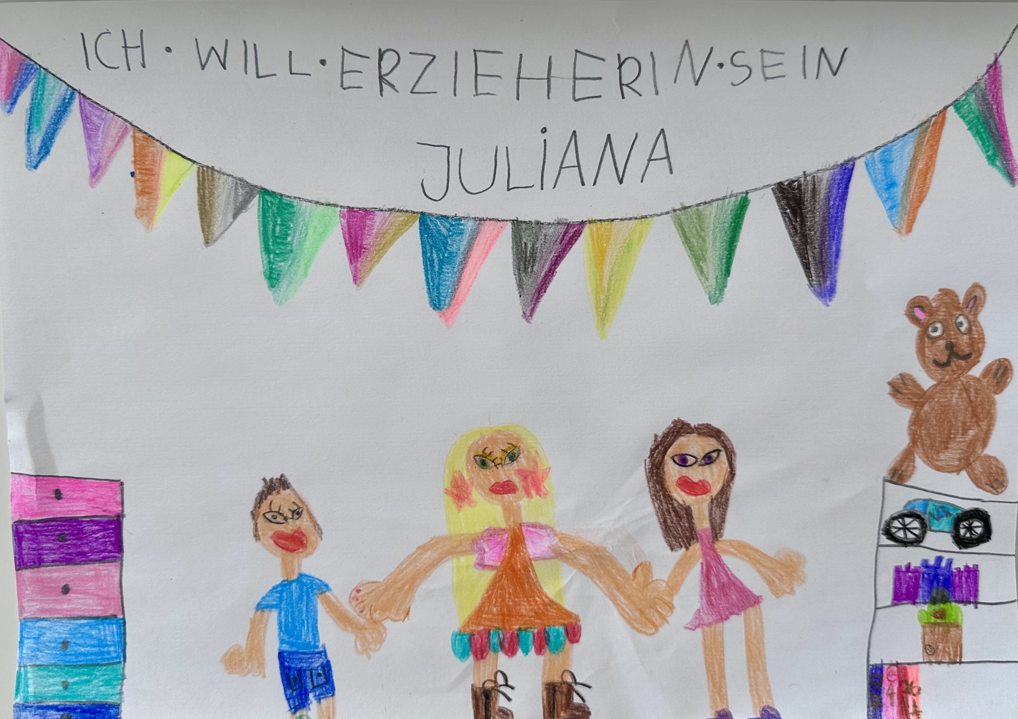 Juliana, 5 Jahre - Erzieherin