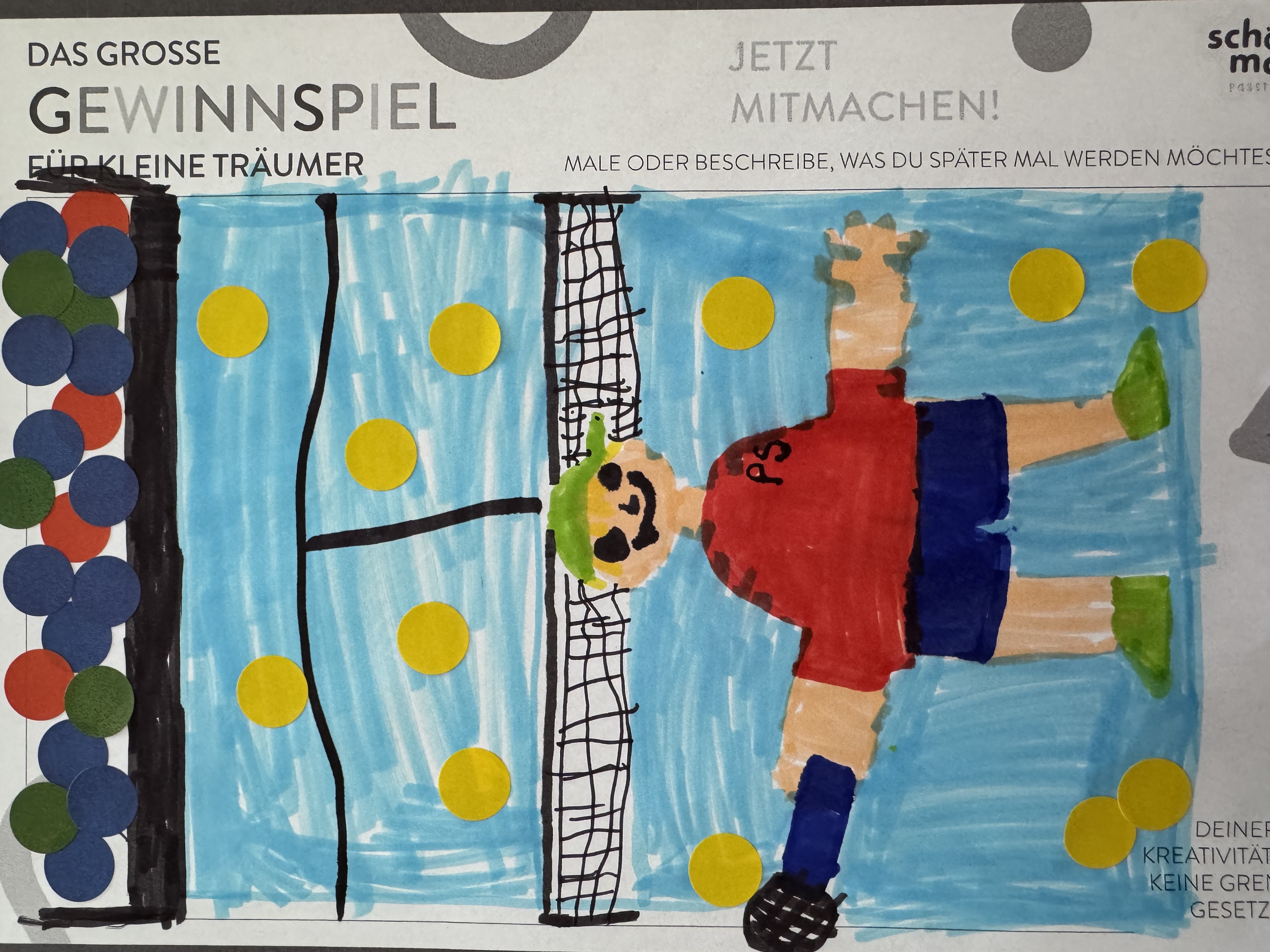 Peter, 5 Jahre - Tennisspieler