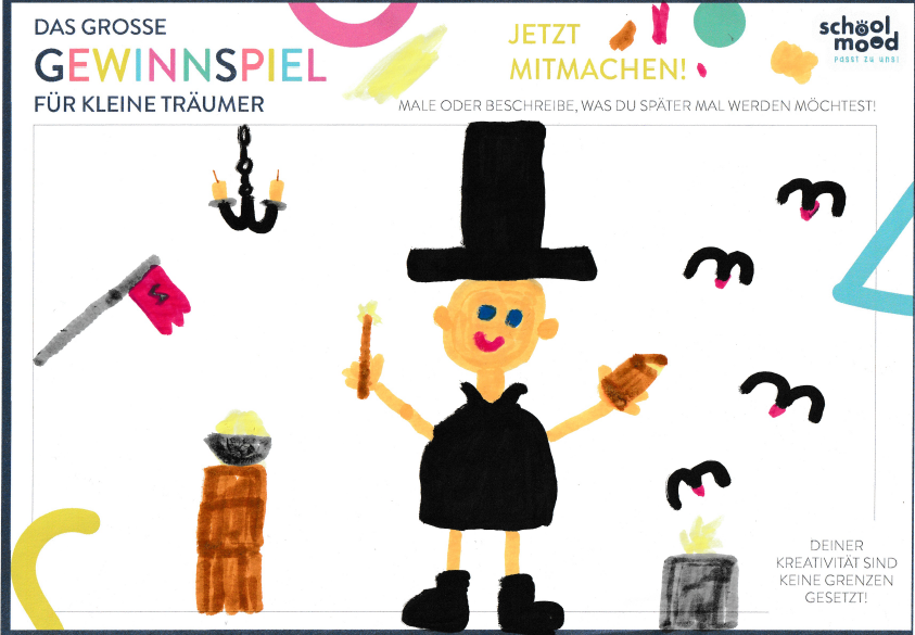 Henri, 8 Jahre - Zauberer