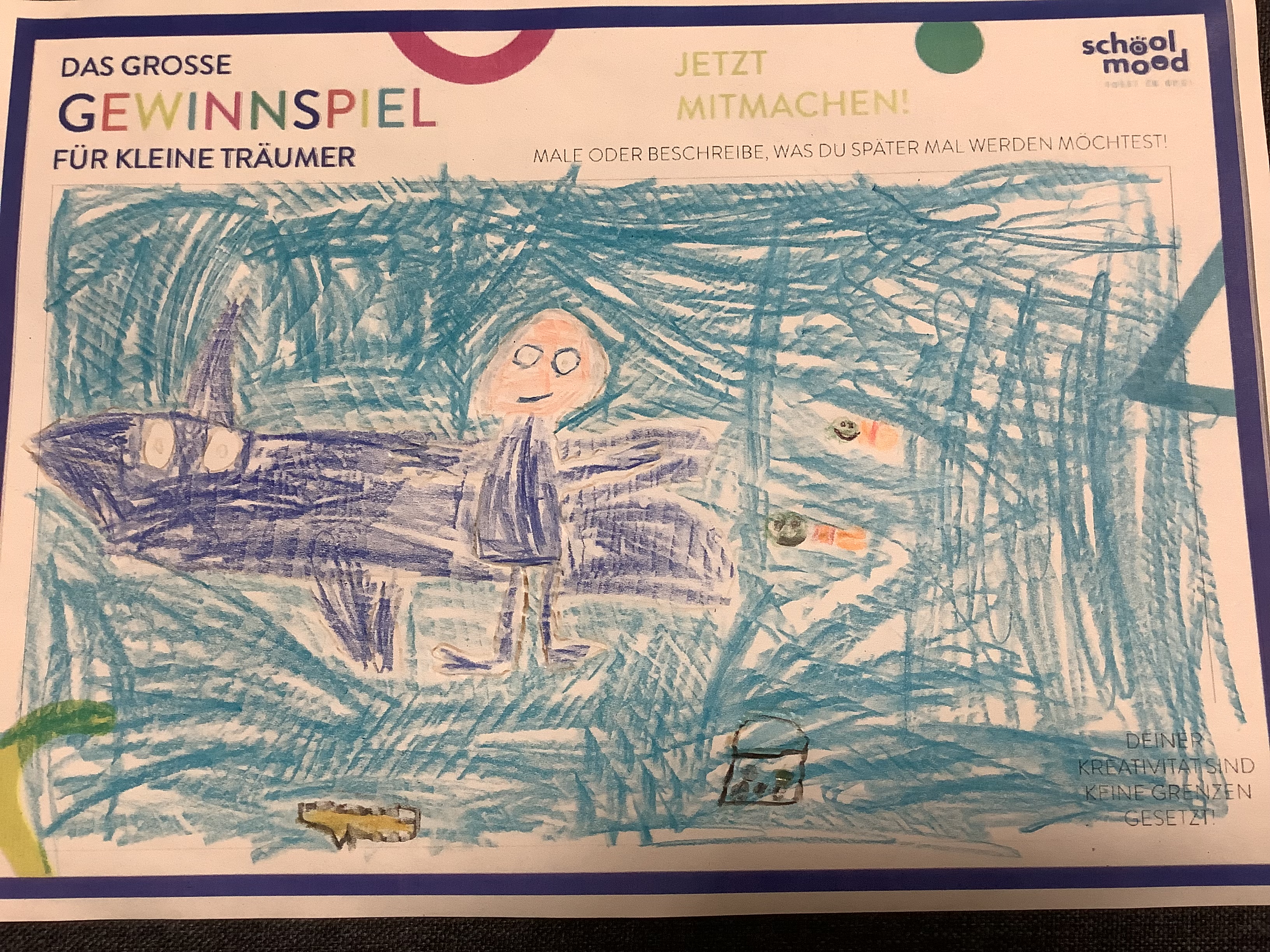 Johan, 6 Jahre - Meeresbiologe