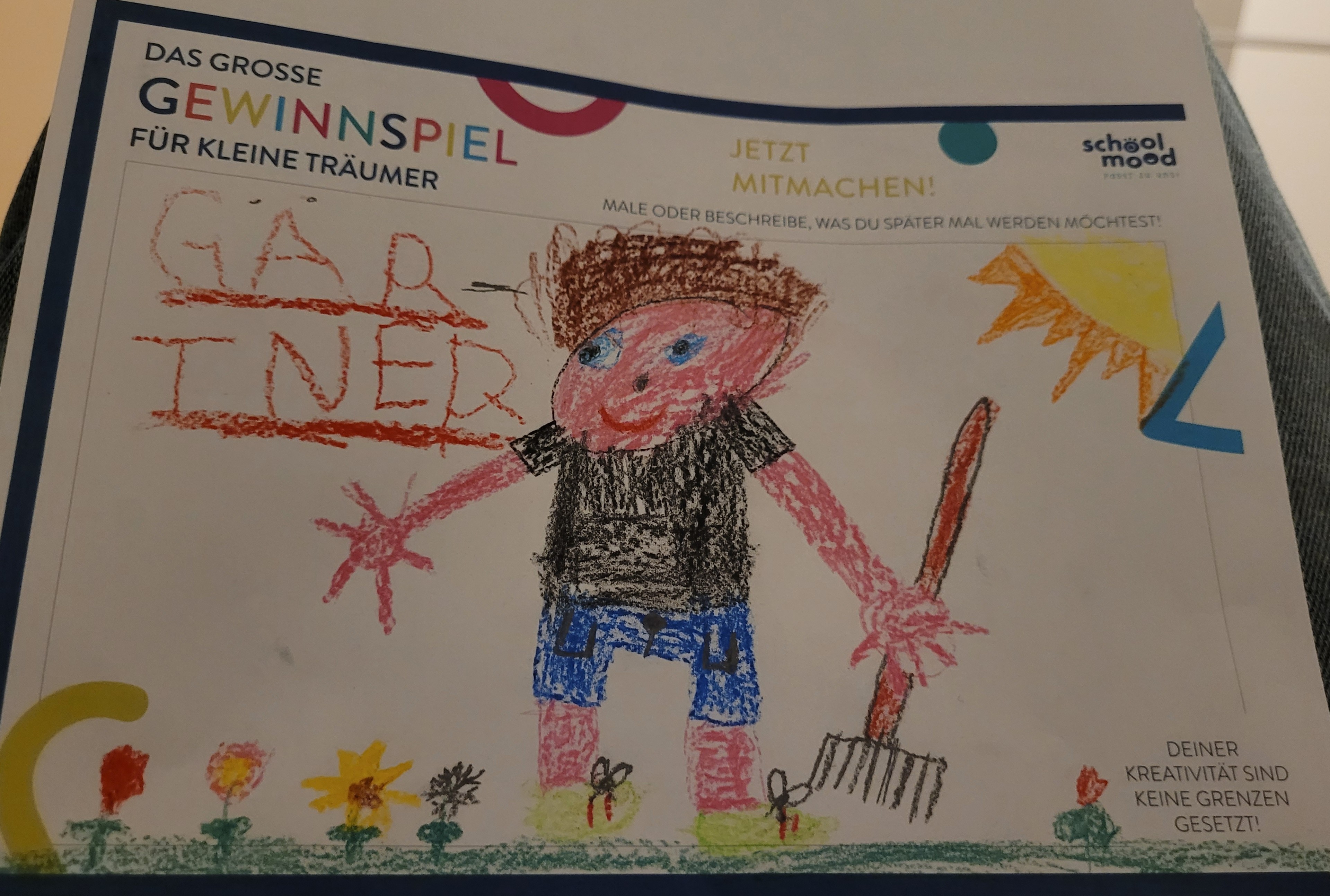 Leonard, 5 Jahre - Gärtner