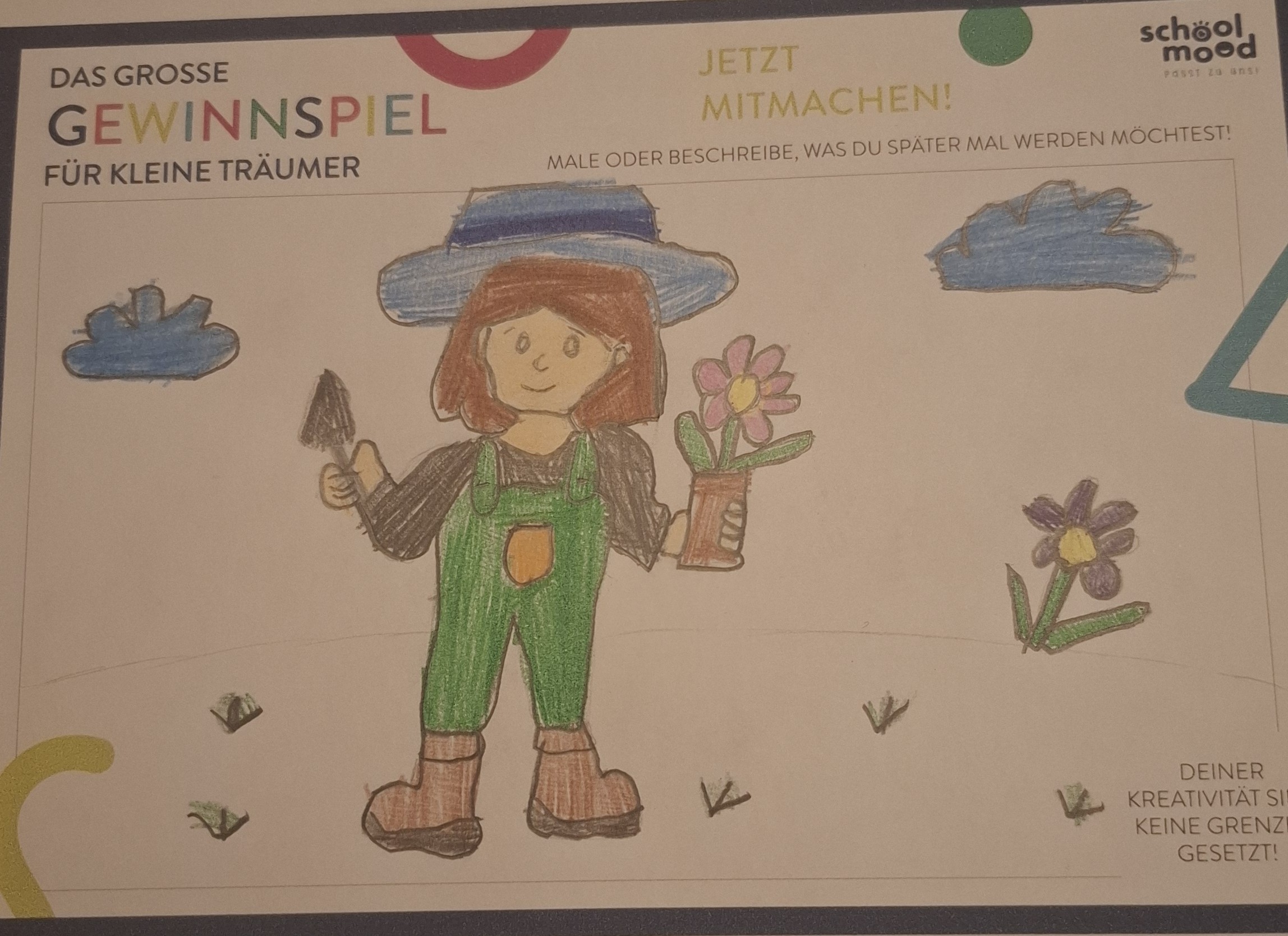 Klara, 6 Jahre - Gärtnerin