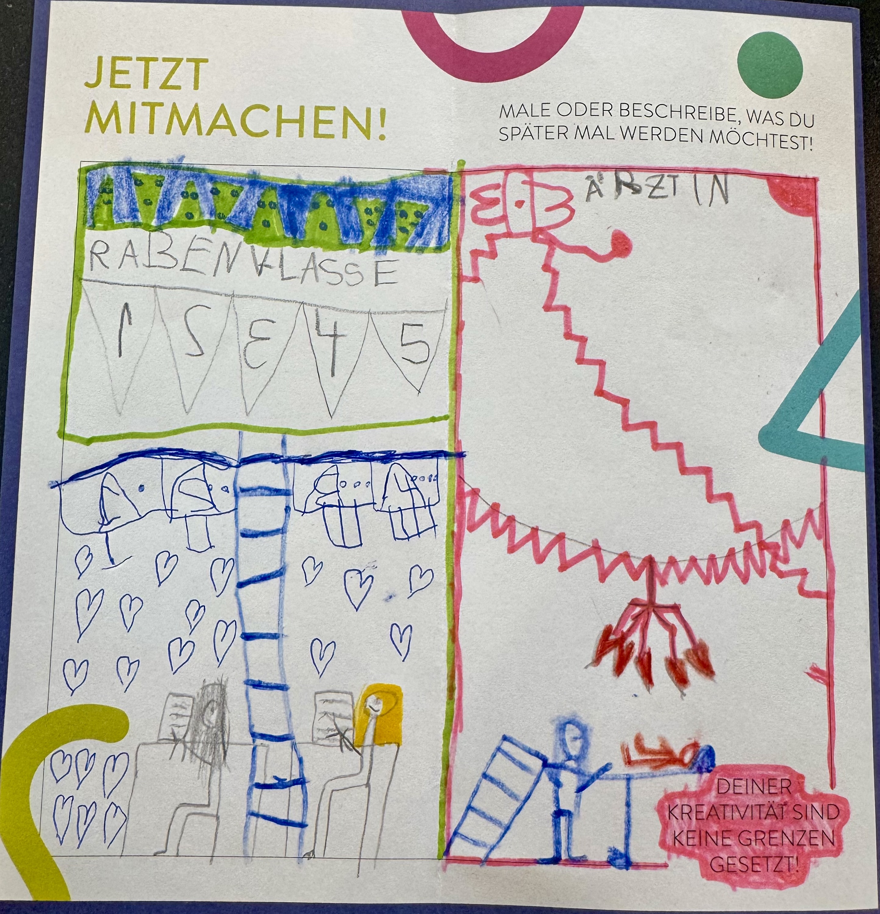 Jule, 6 Jahre - Grundschullehrerin_Ärztin