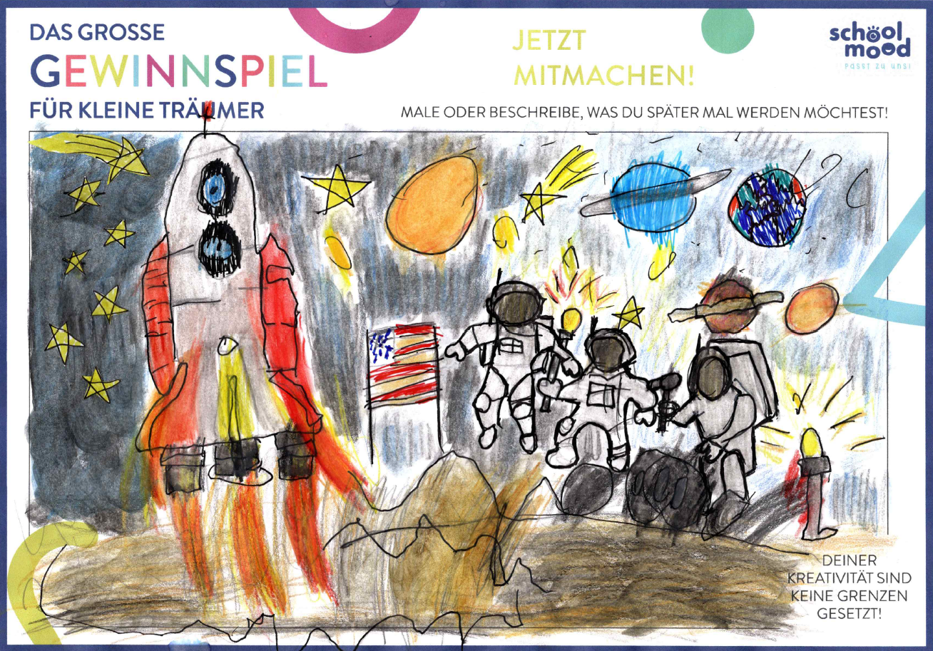 Matthias, 6 Jahre - Astronaut