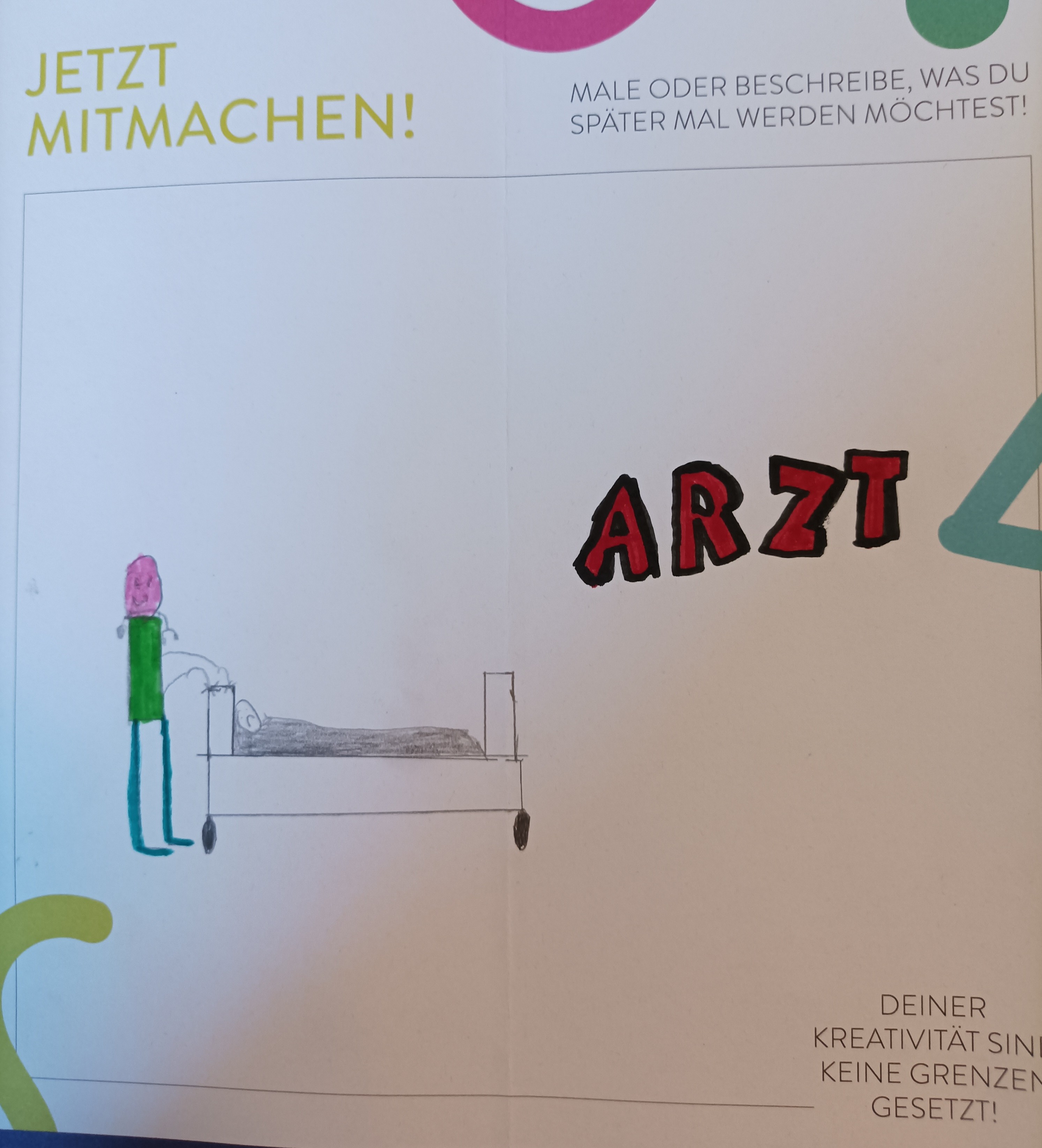 Adam, 8 Jahre - Arzt