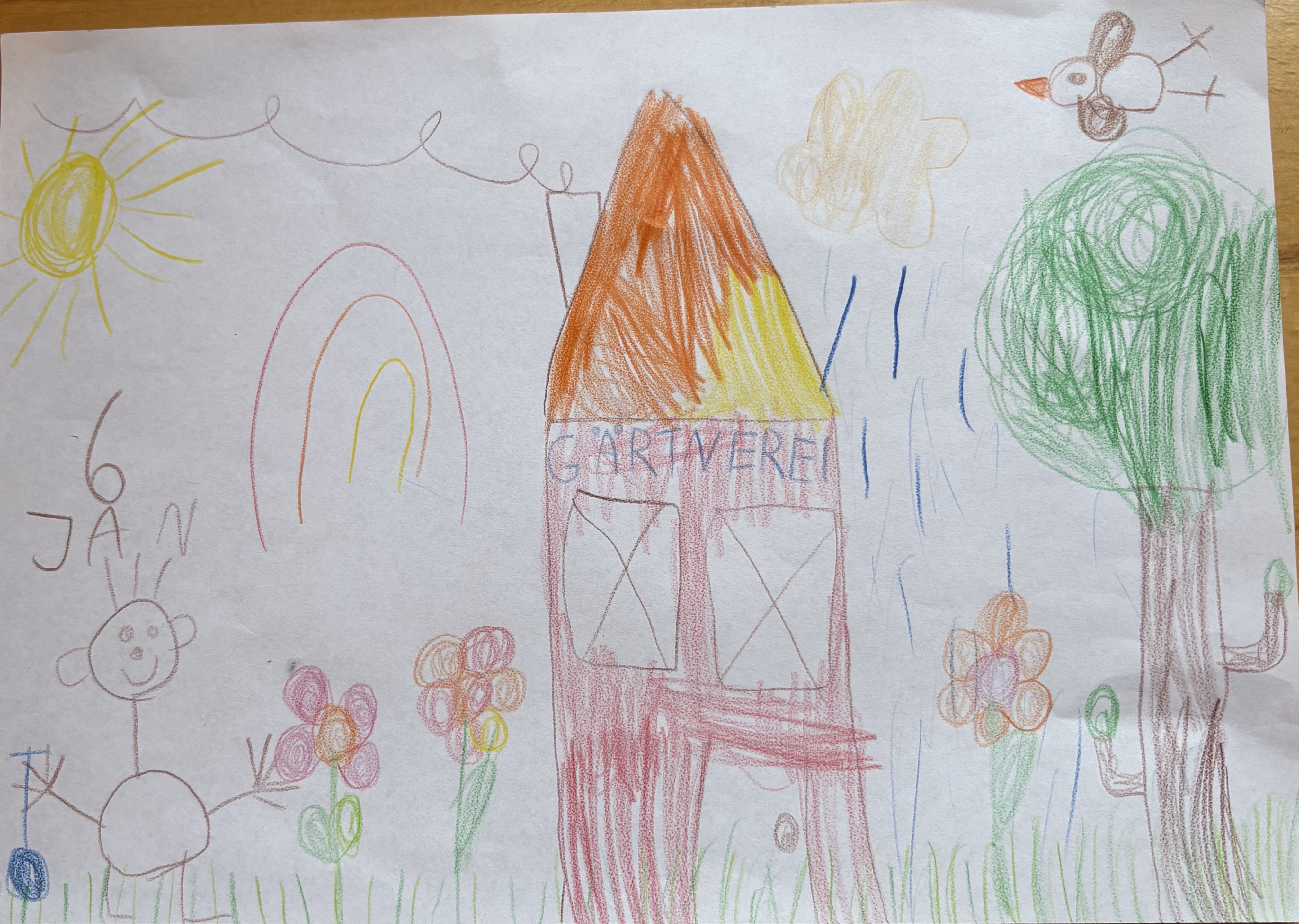 Jan, 6 Jahre - Gärtner