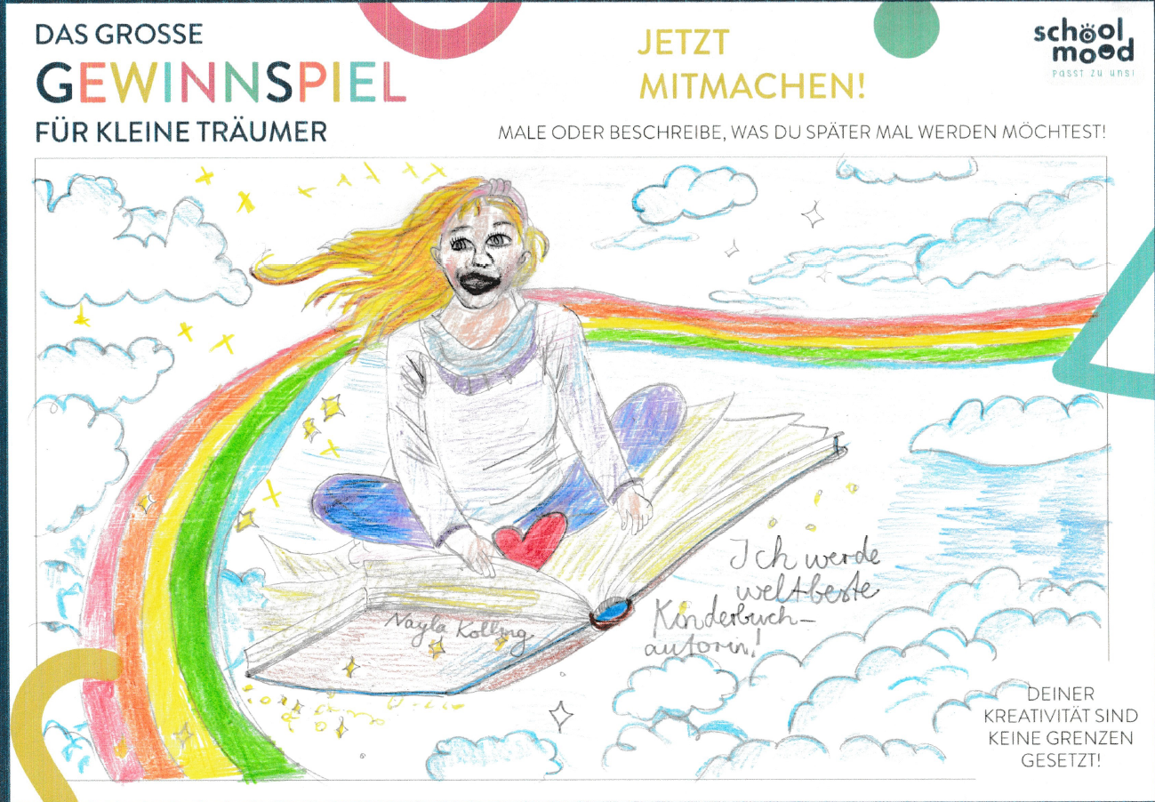 Nayla, 8 Jahre - Autorin