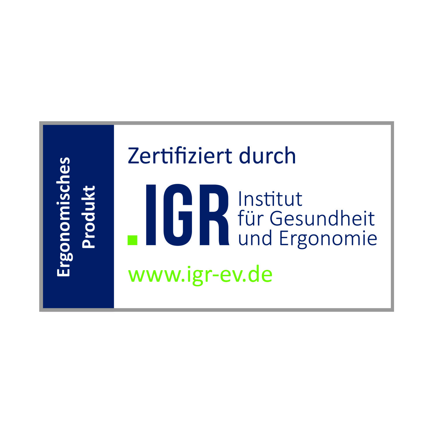 Zertifikat Ergonomie
