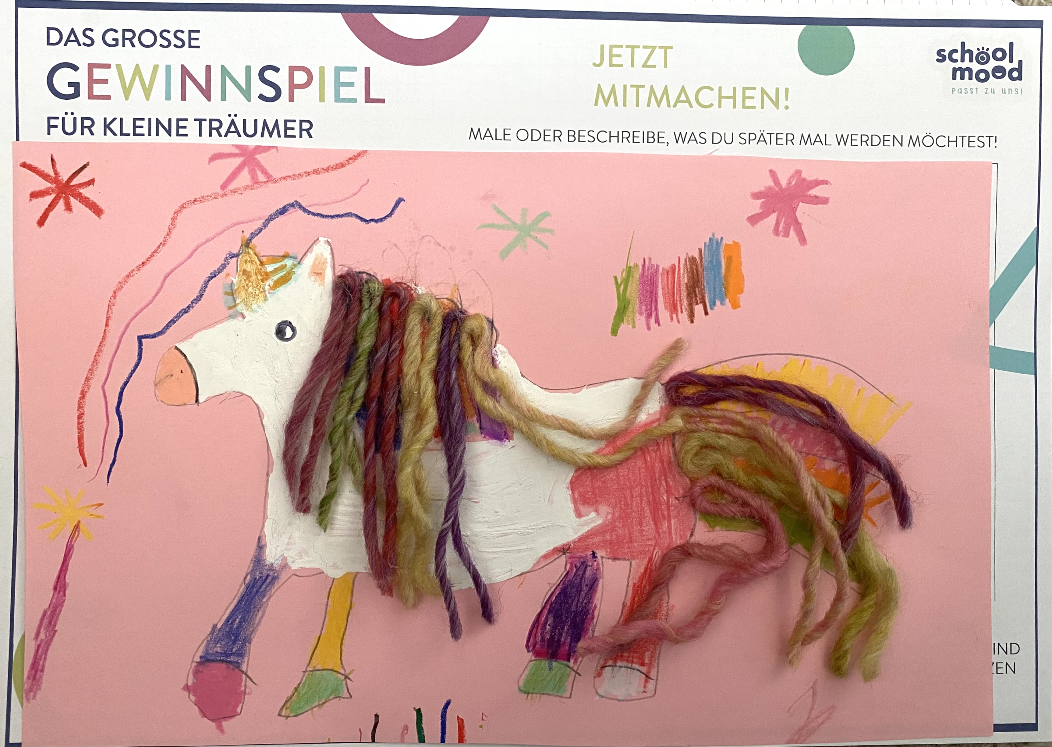 Marleen, 5 Jahre - Einhorn