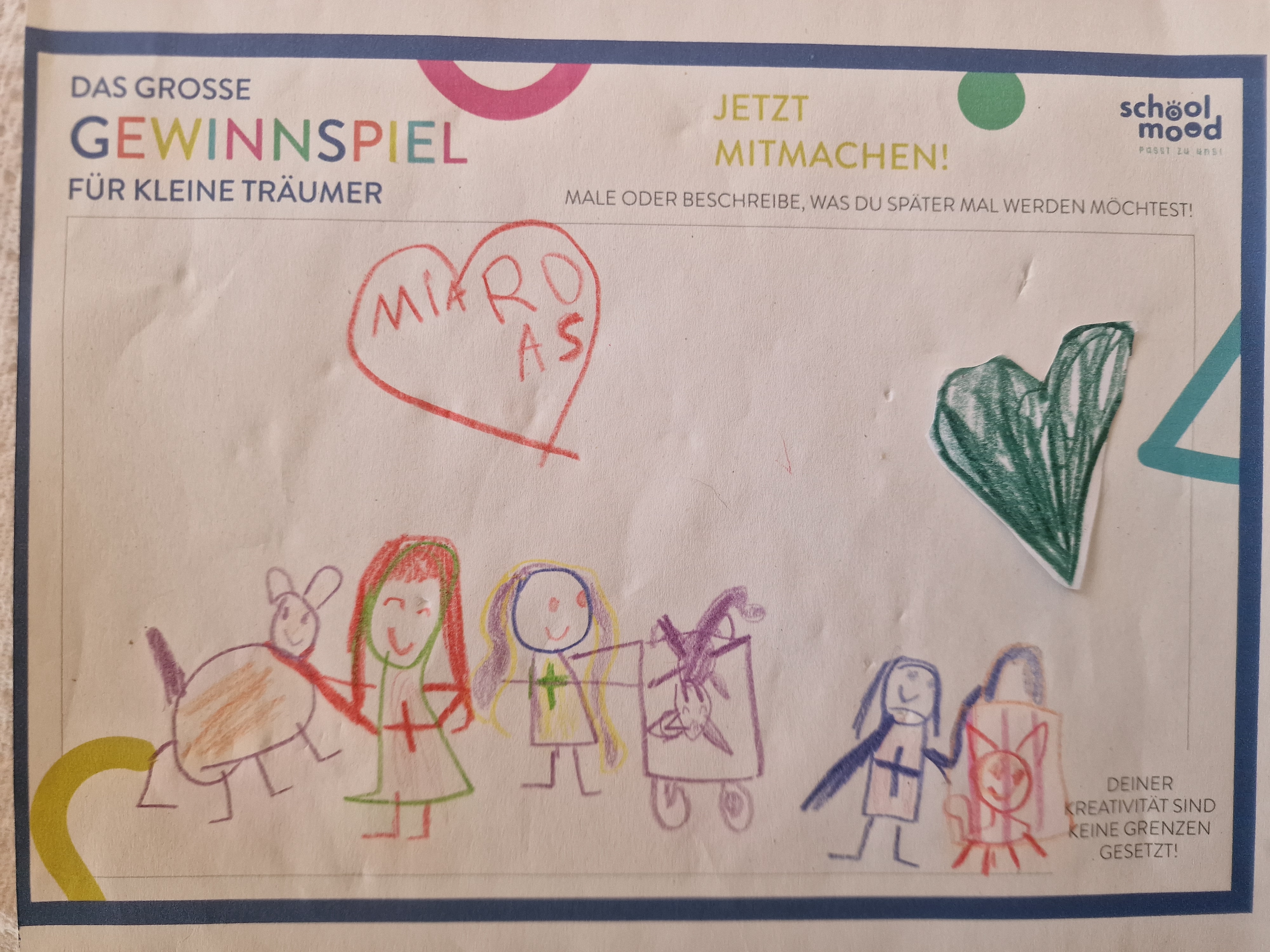 Mia Rosa, 7 Jahre - Tierärztin
