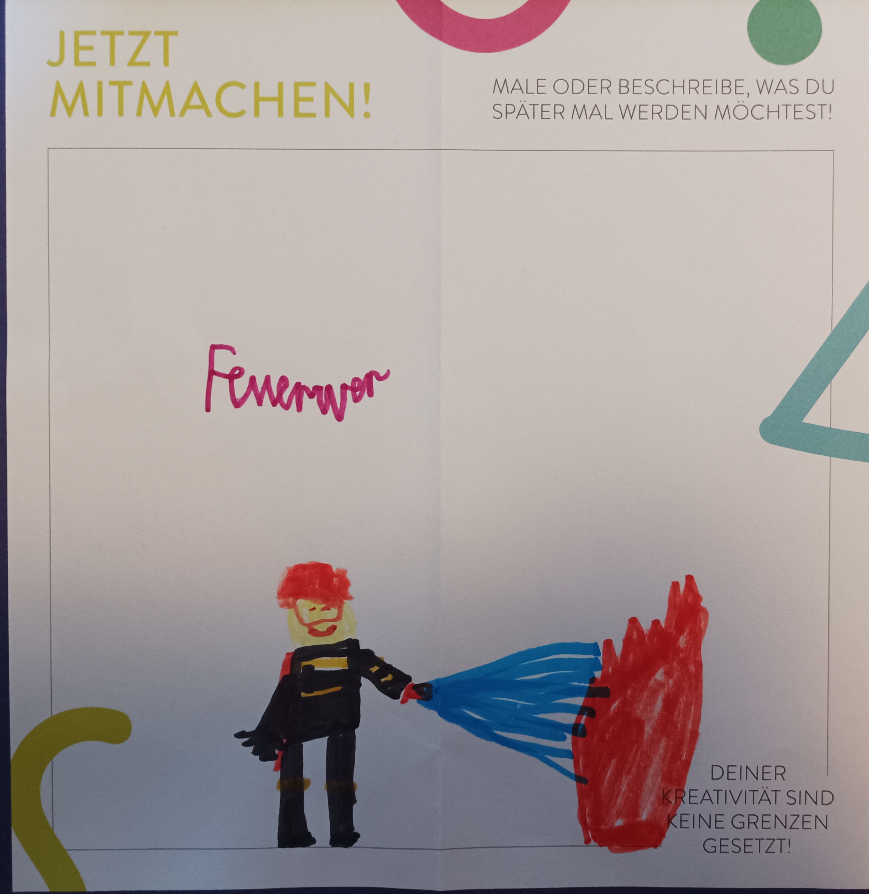 Bertram, 7 Jahre - Feuerwehrmann