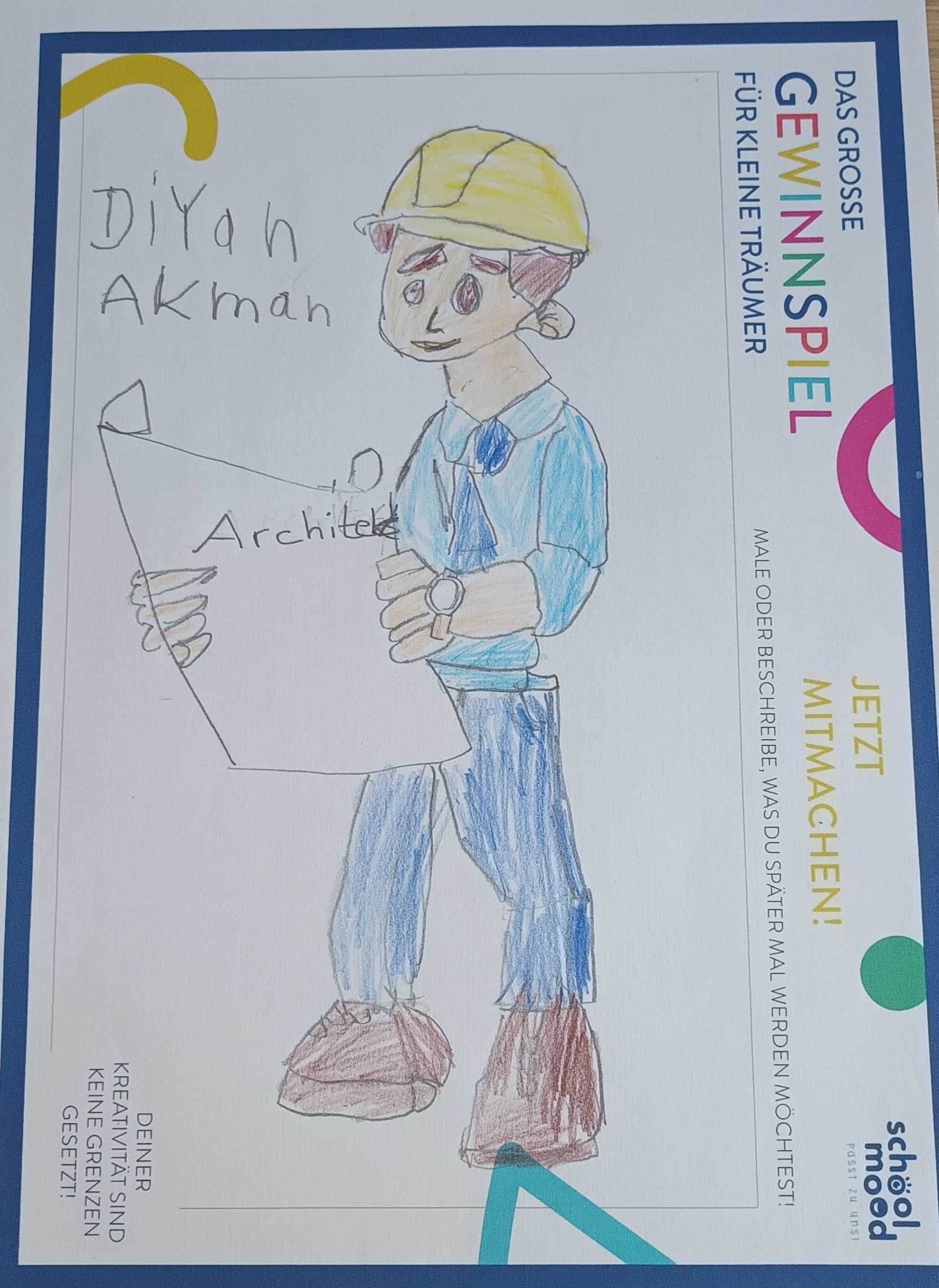 Diyan, 7 Jahre - Architekt
