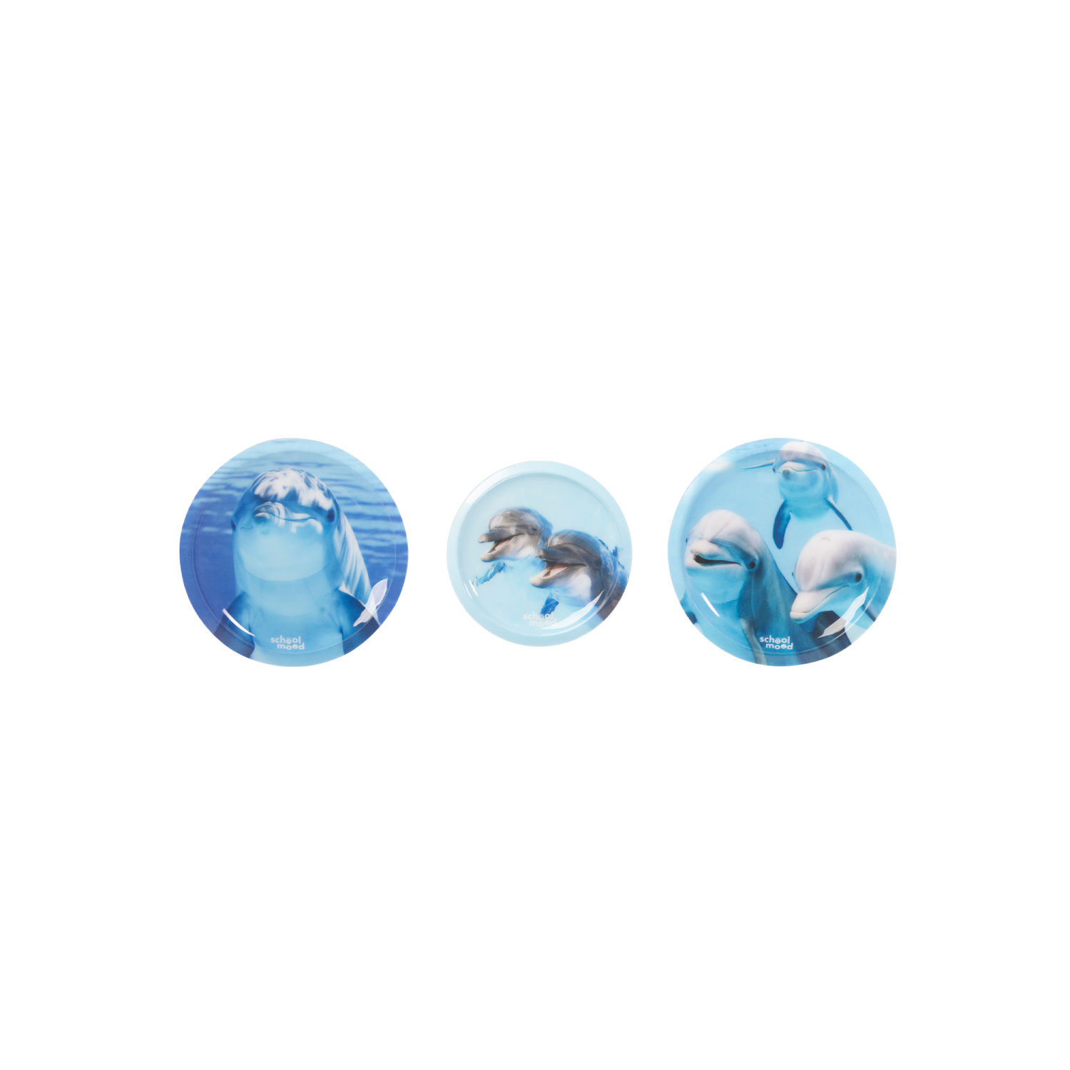 3er Patchy-Set Delfine  3er Patchy-Set Delfine