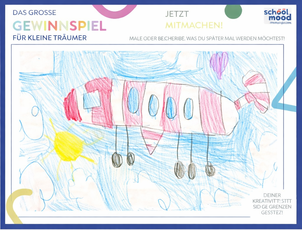 Levi, 6 Jahre - Pilot